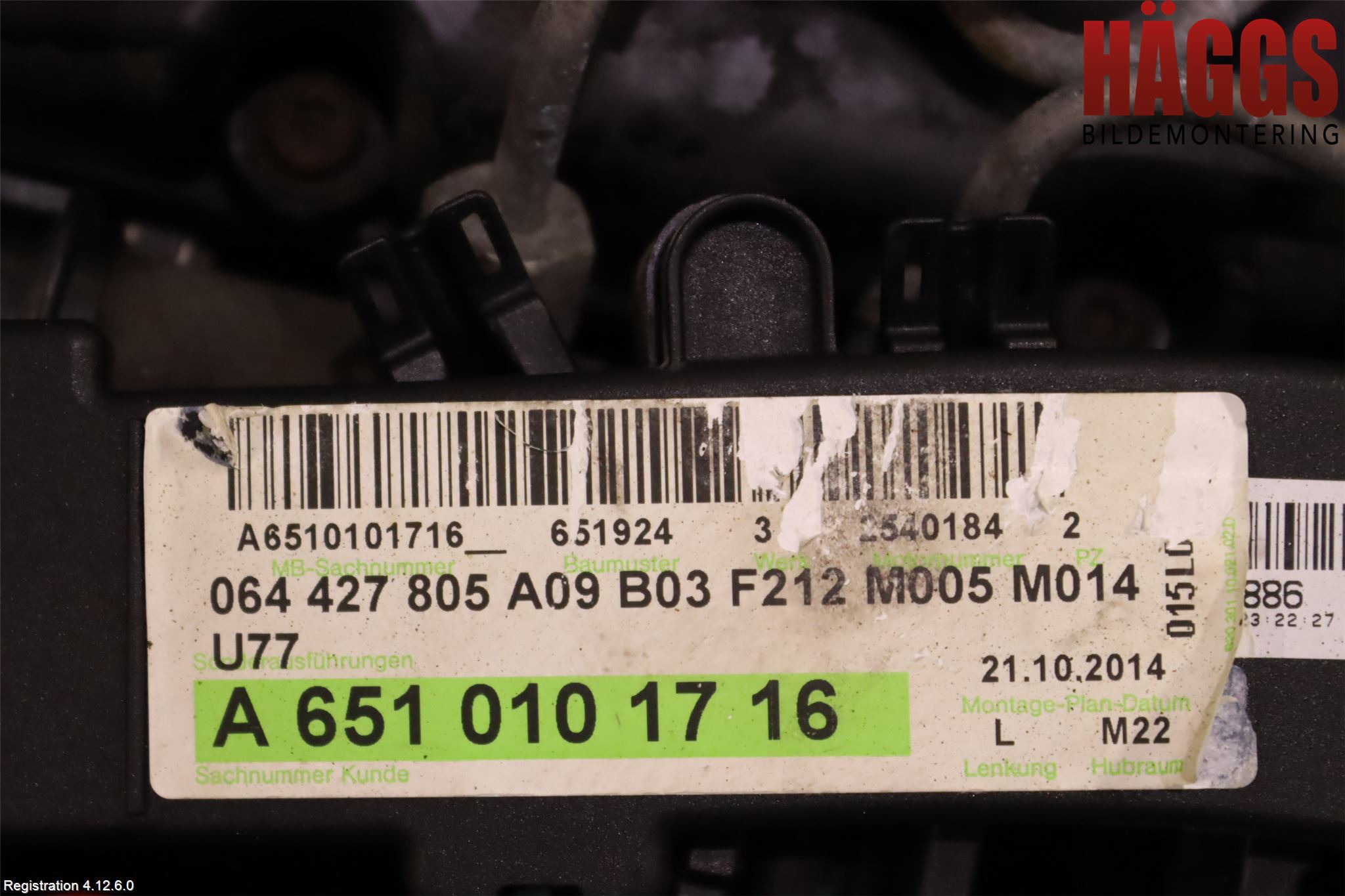 Mercedes-Benz MB E-KLASS (W212) 09-16 Motor Diesel