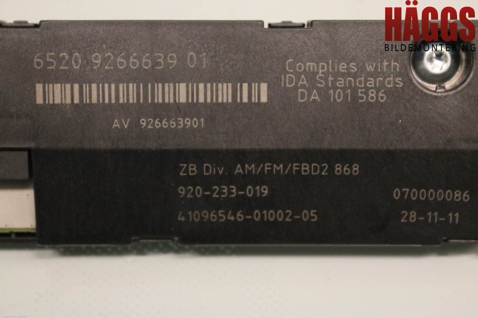 BMW 5 F10/F11/F18 09-17 Antennförstärkare