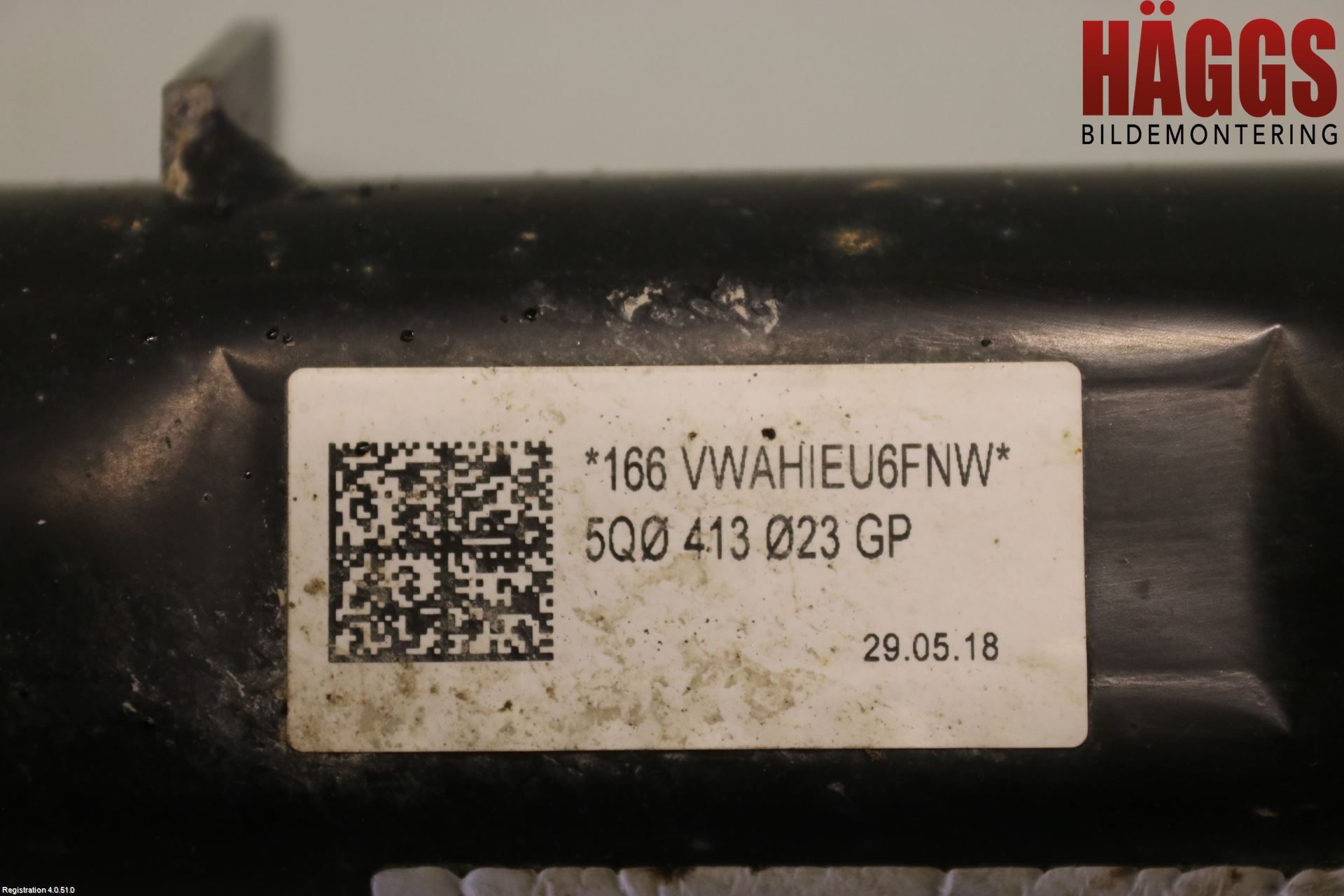 Volkswagen VW GOLF / E-GOLF VII 13-20 Fjäderben Fram Vänster