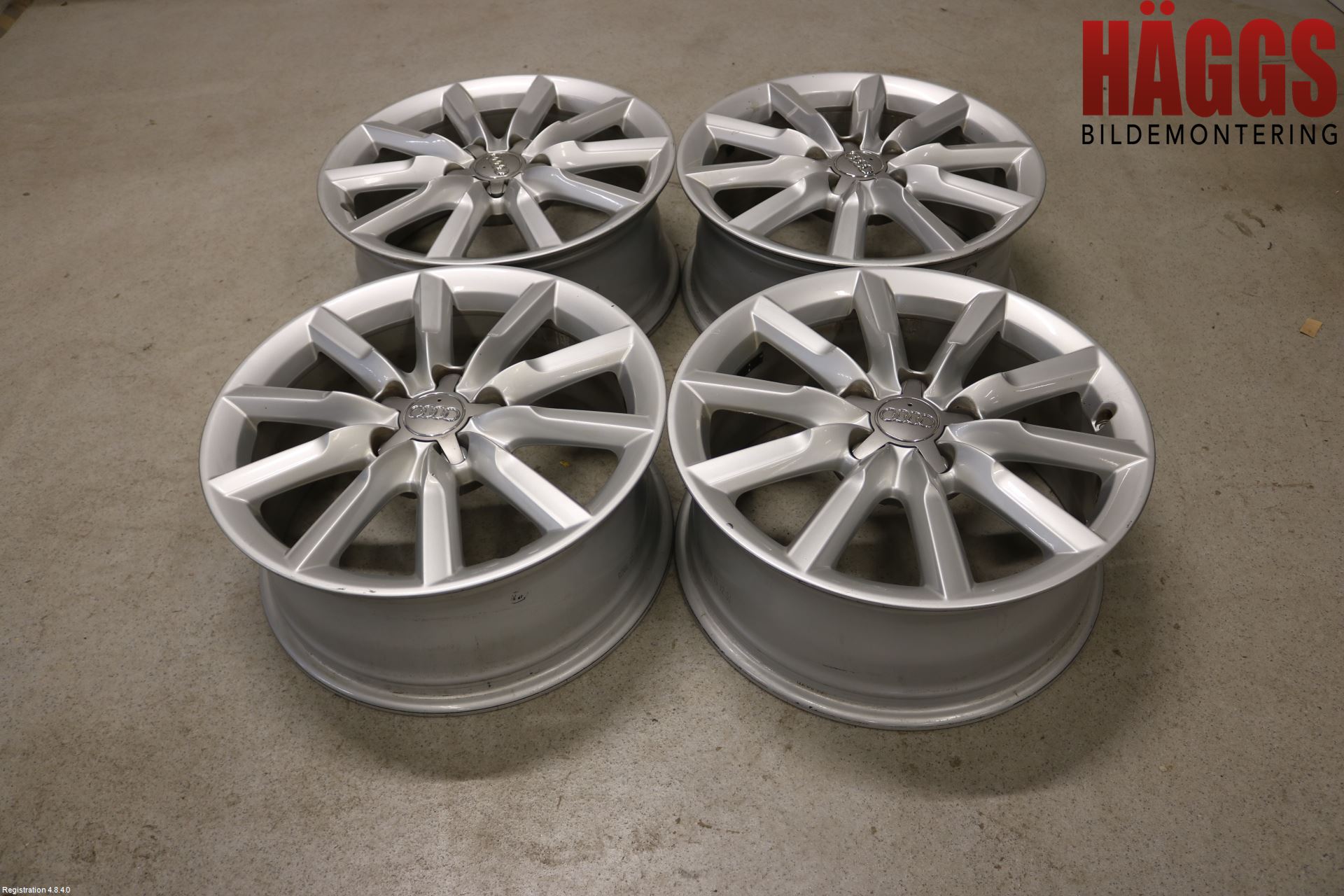 Audi Q3 8U 12-18 Fälgsats Aluminium