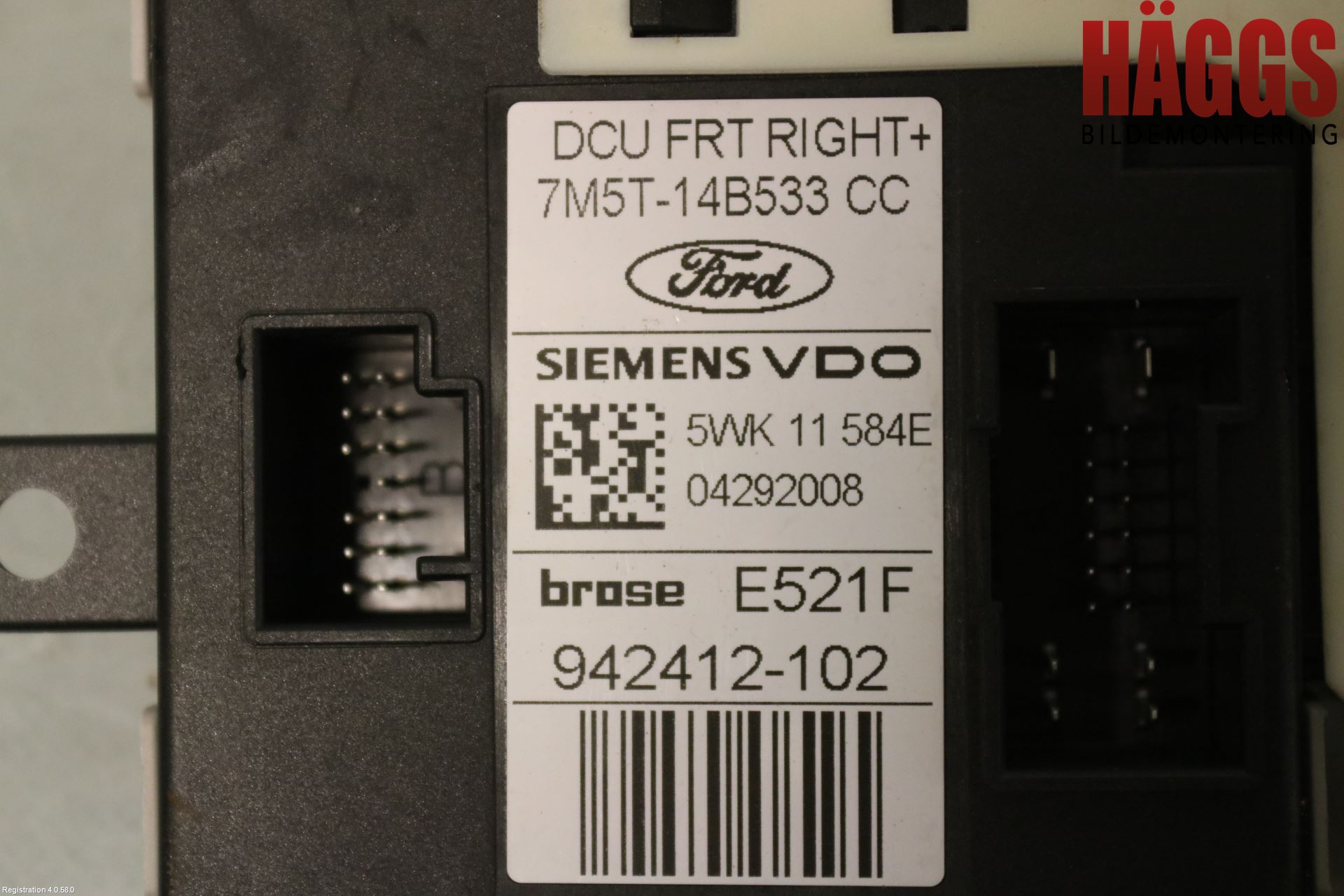 Ford FOCUS 08-11 Fönsterhissmotor