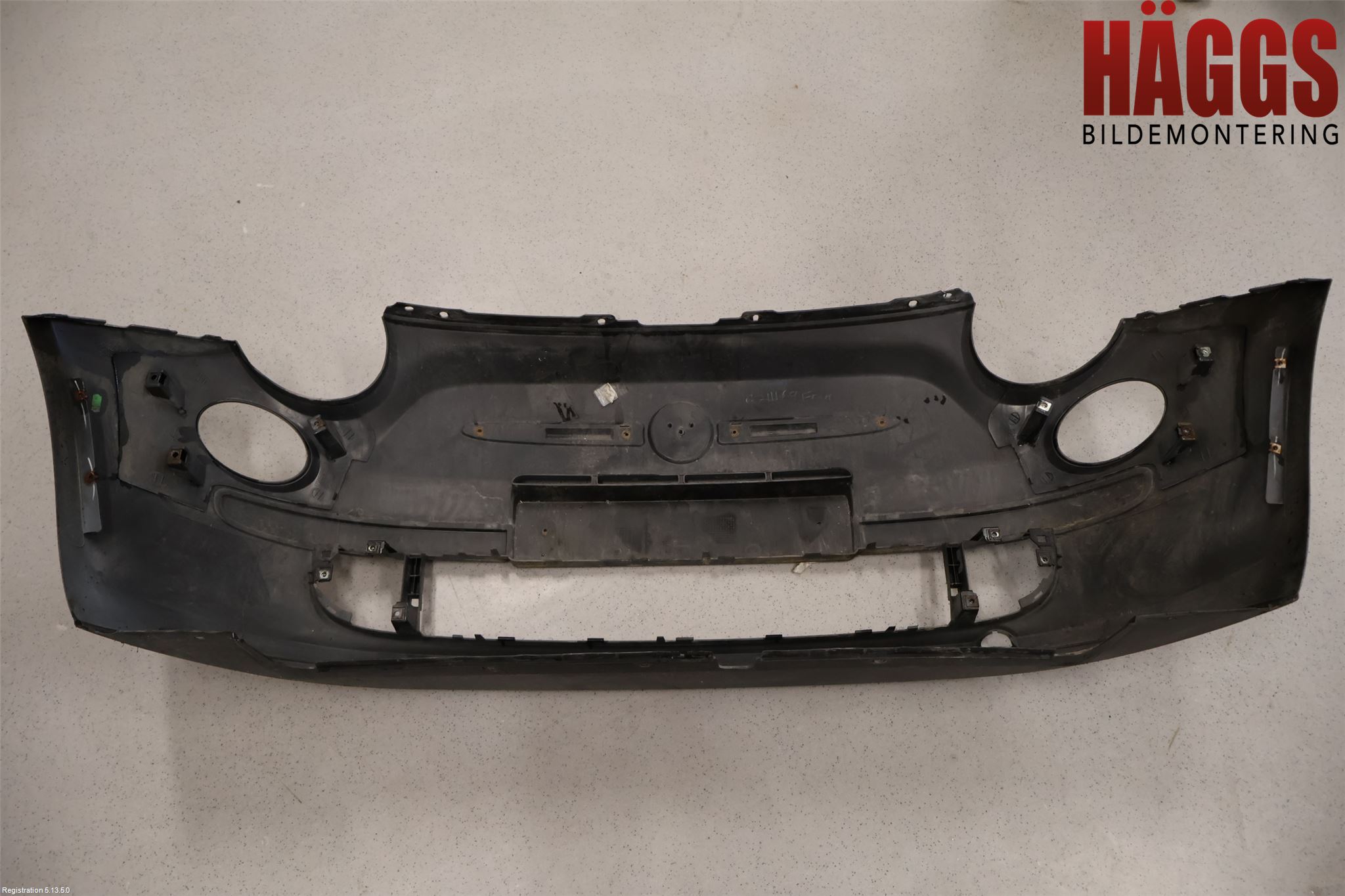 Fiat 500 07- Stötfångarbeklädnad Fram