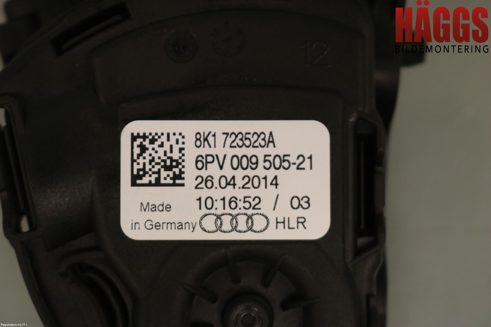 Audi Q5 09-16 Gaspedal