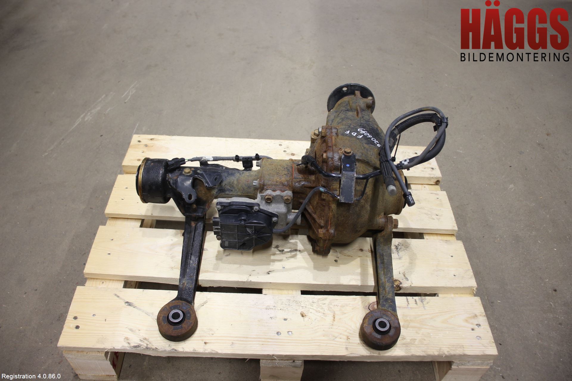 Toyota HILUX 16- Framvagn Diffrential