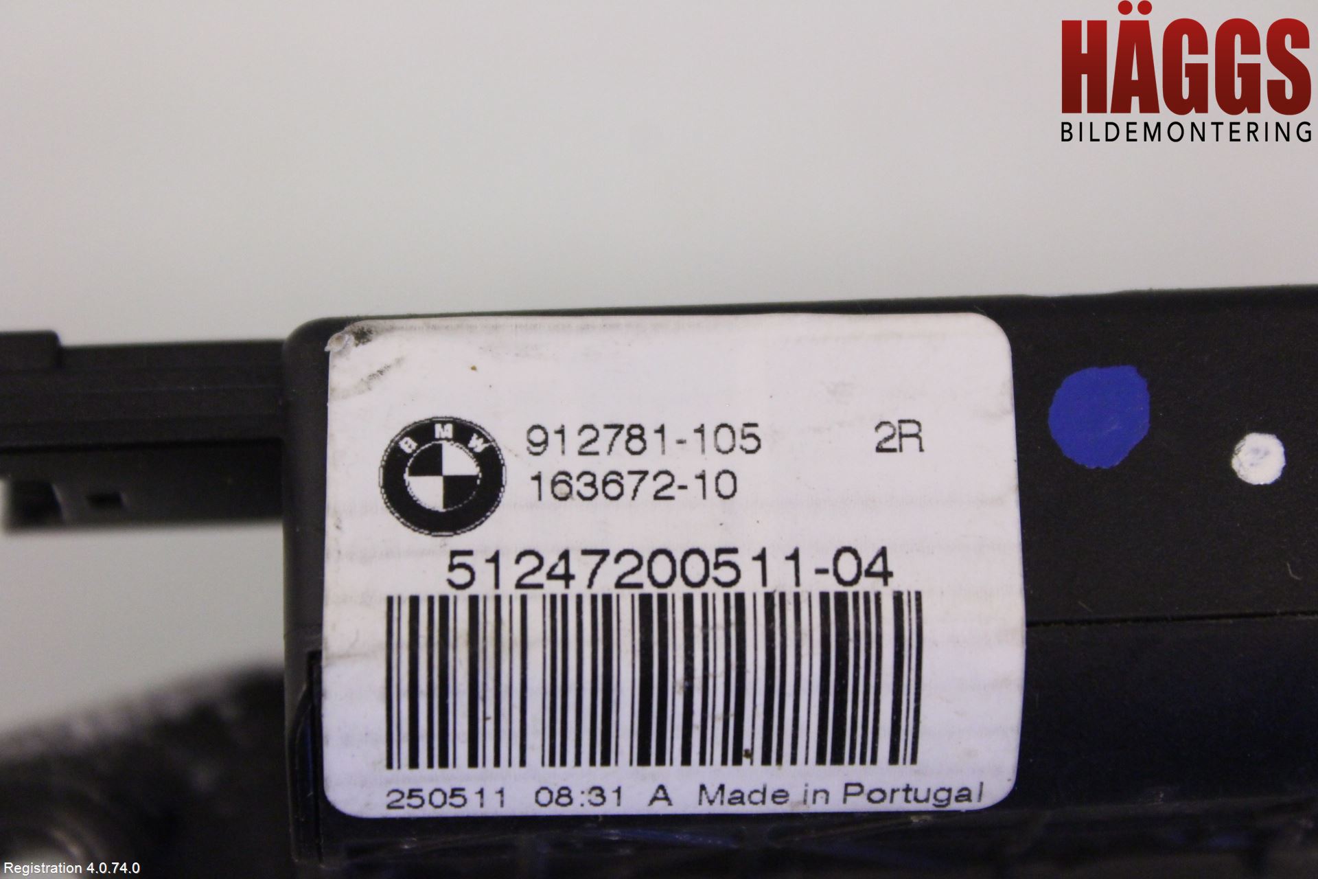 BMW X1 E84 10-15 Låskista Baklucka