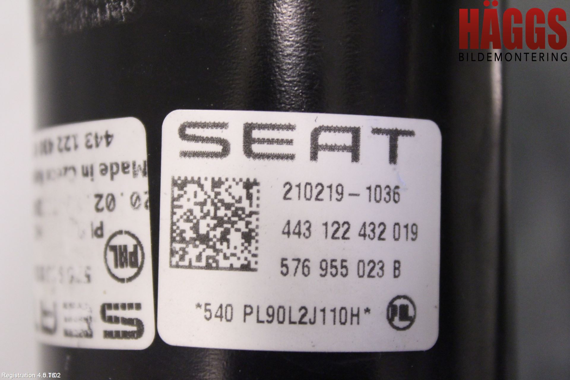 Skoda KAROQ 18- Torkarmotor Vindruta