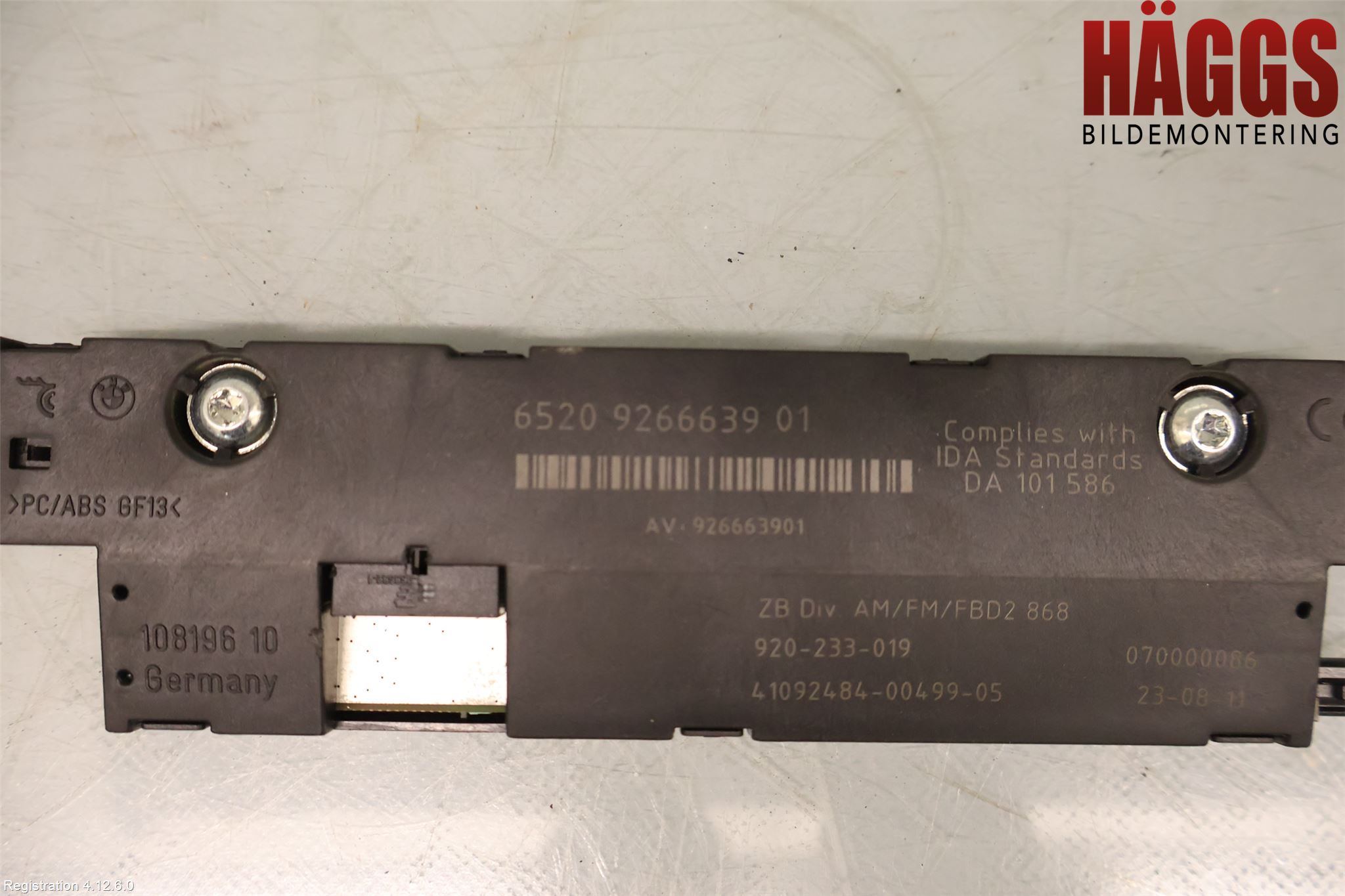 BMW 5 F10/F11/F18 09-17 Antennförstärkare