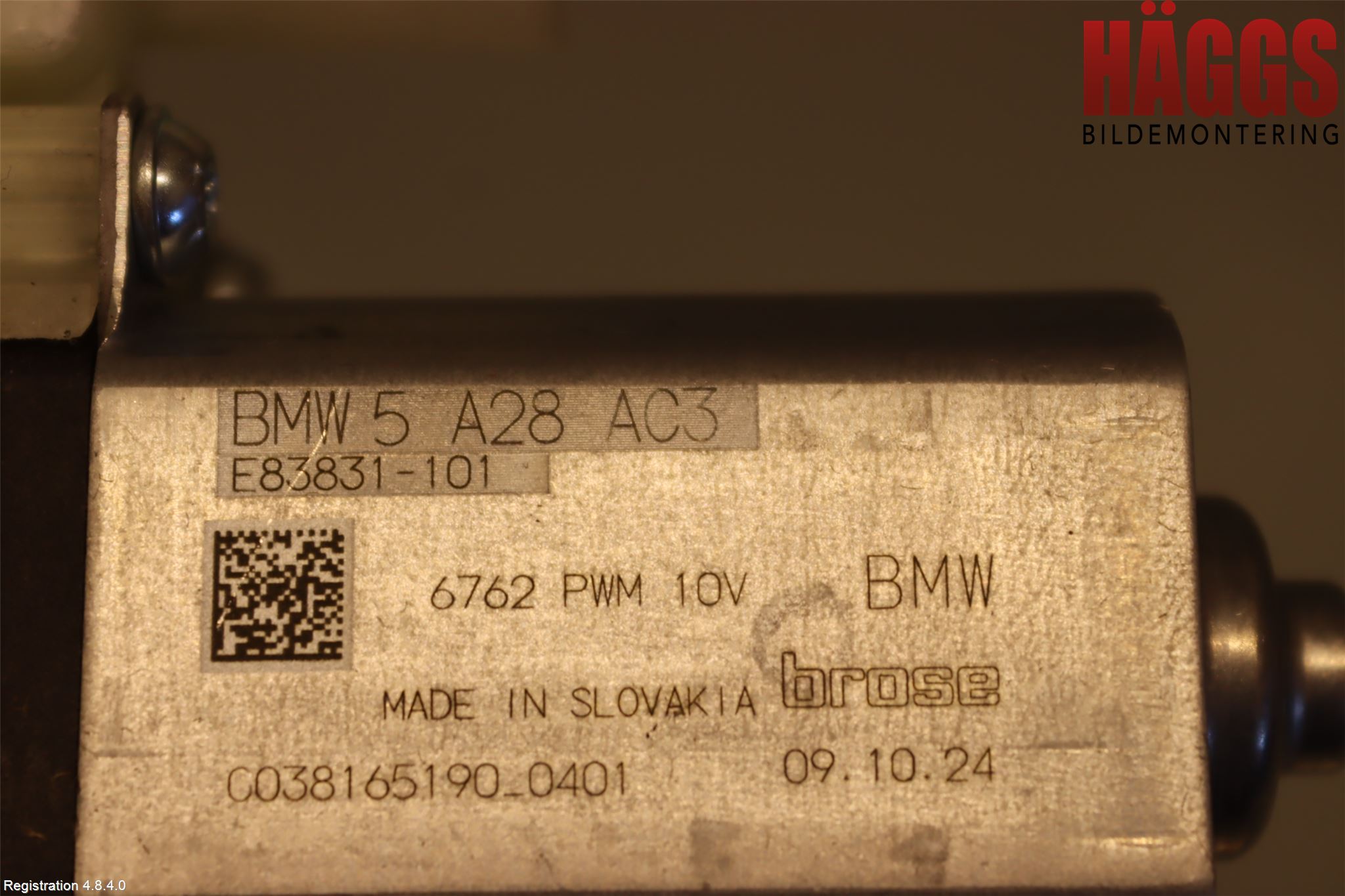 BMW 5/i5 G60/G61 24- Fönsterhissmotor
