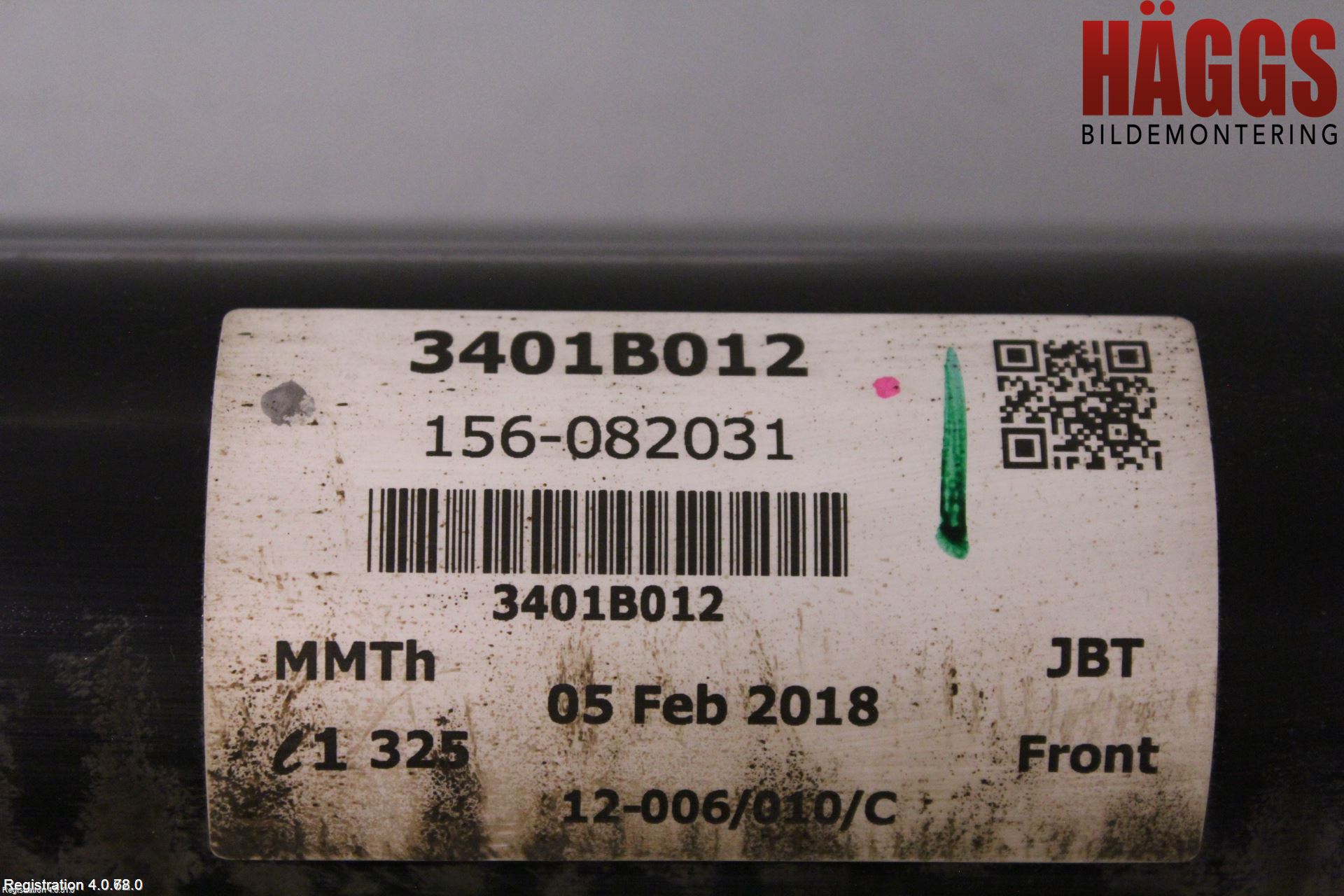 Mitsubishi L200 16-23 Mellanaxel Främre 4Wd