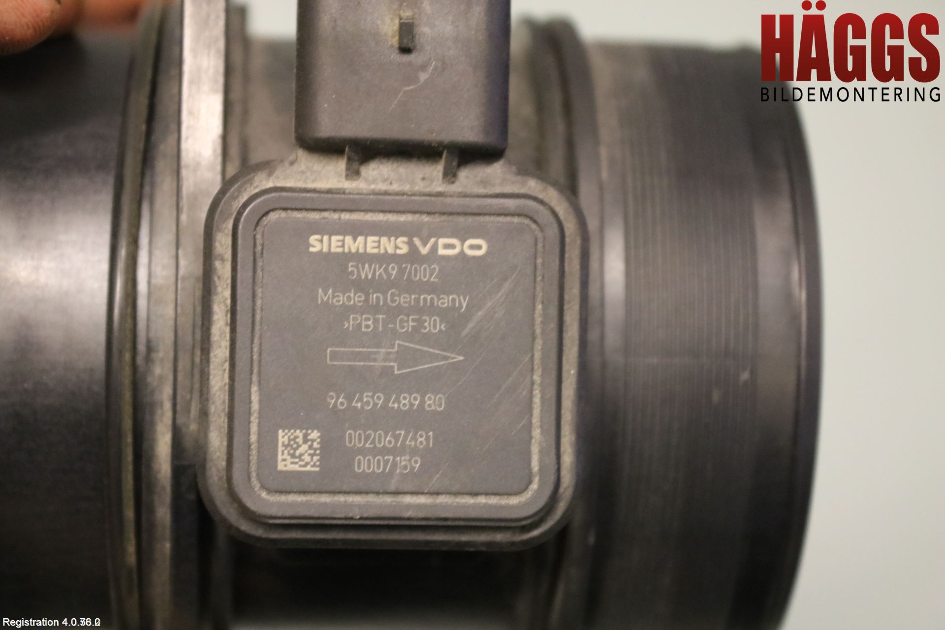 Mitsubishi OUTLANDER 07-12 Injluftmassamätare