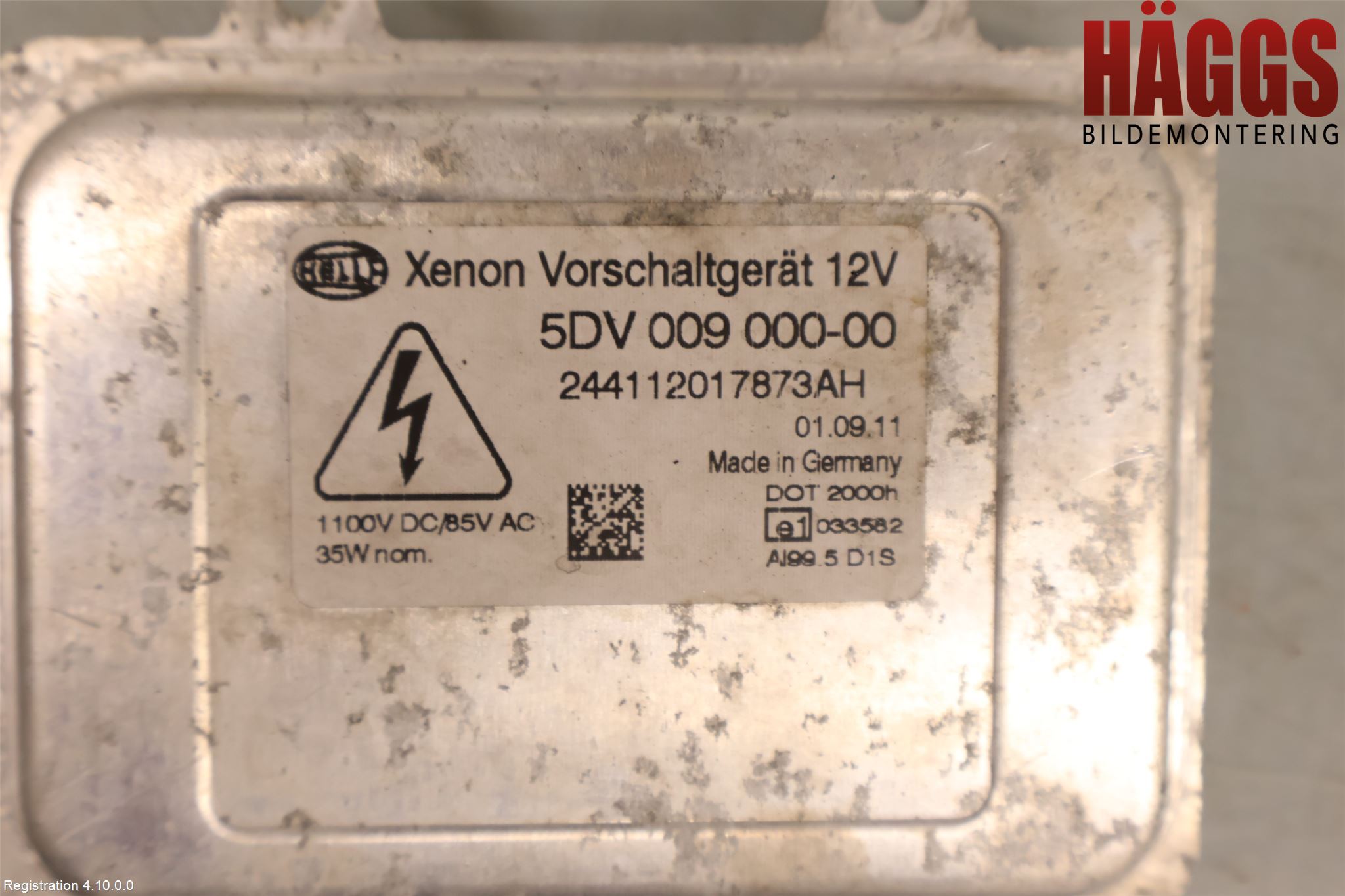 Skoda SUPERB 09-15 Styrenhet Strålkastare