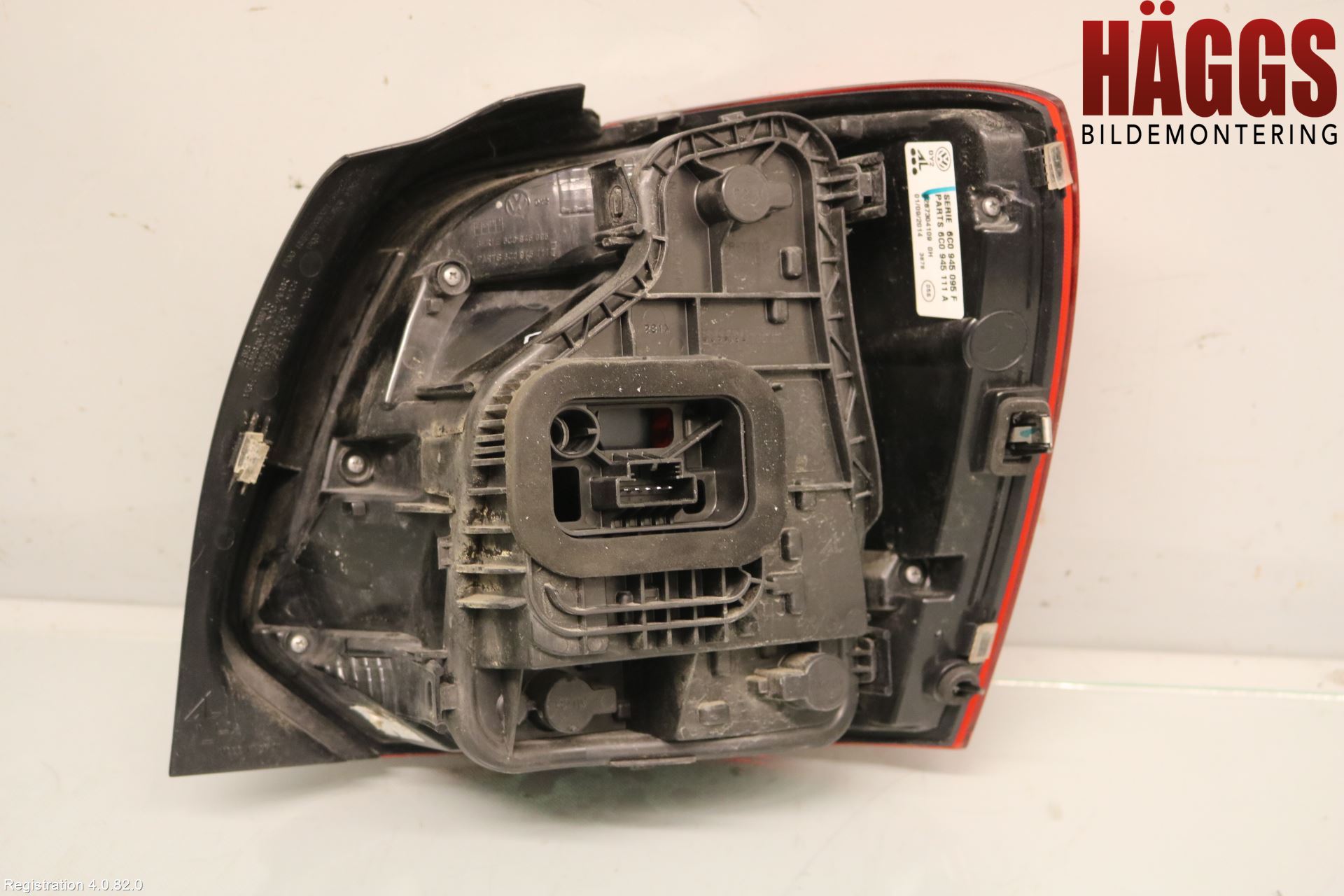 Volkswagen VW POLO 10-17 Bakljus Vänster