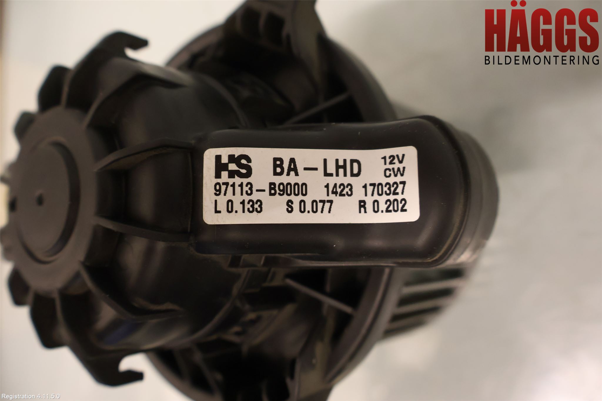 Hyundai i10 BA 17-20 Ac Värmefläkt