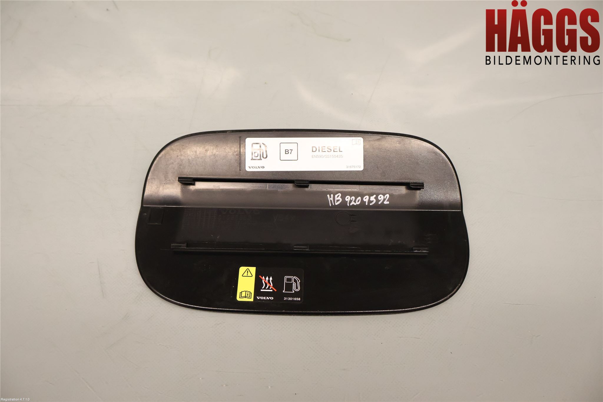 Volvo V90 17->> Tanklucka