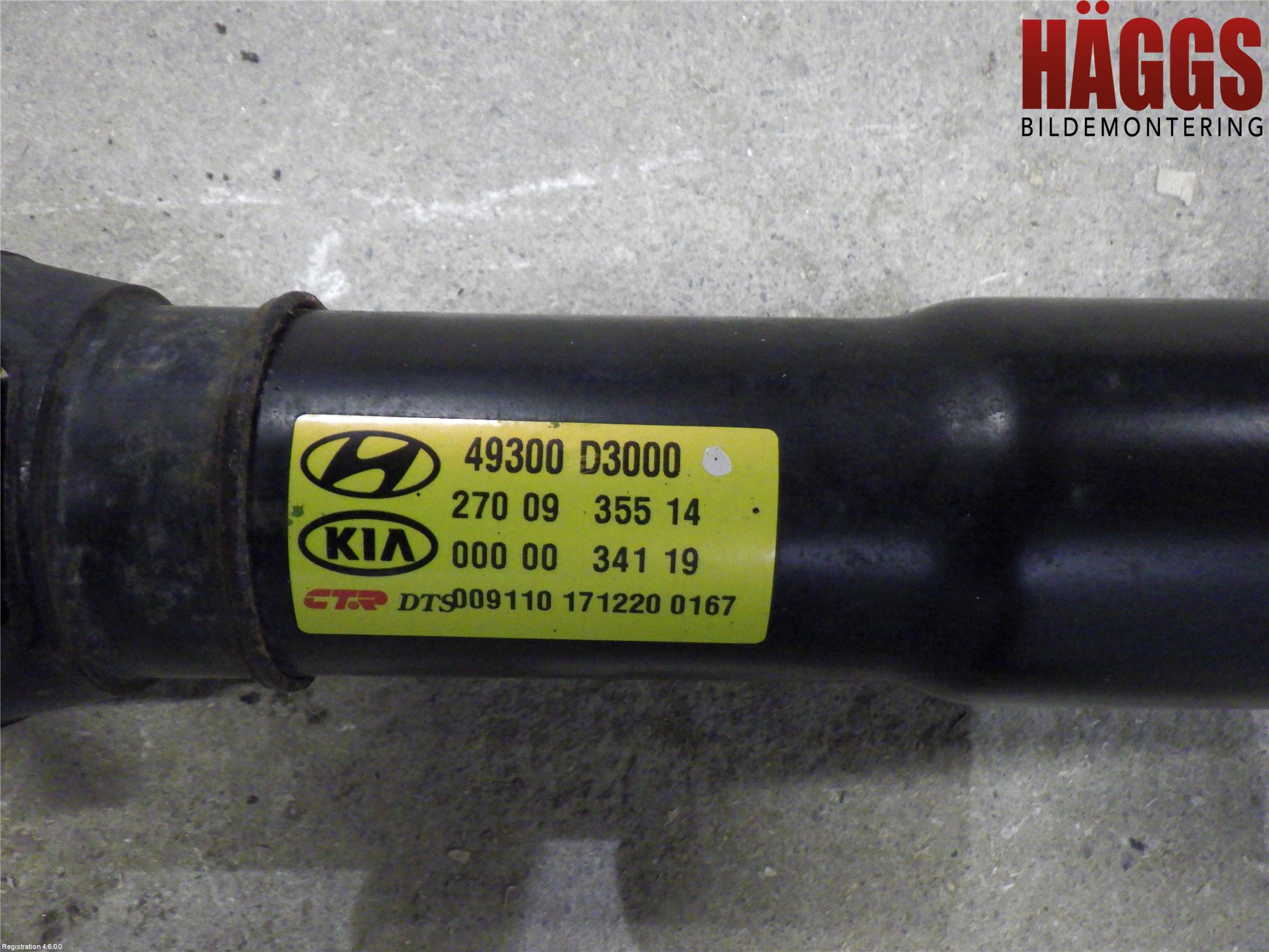 Hyundai TUCSON 05- Mellanaxel Komp