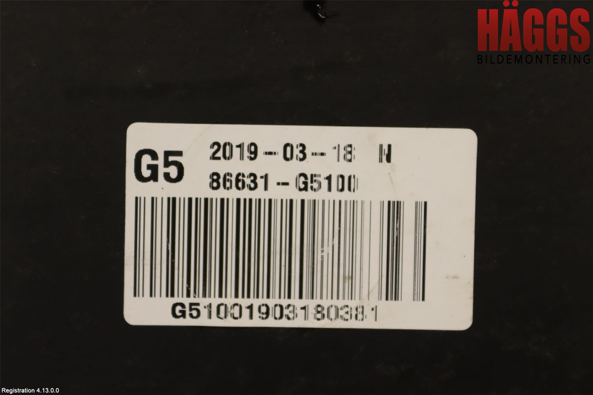 Kia NIRO (DE) 17-22 Stötfångarbalk Bak
