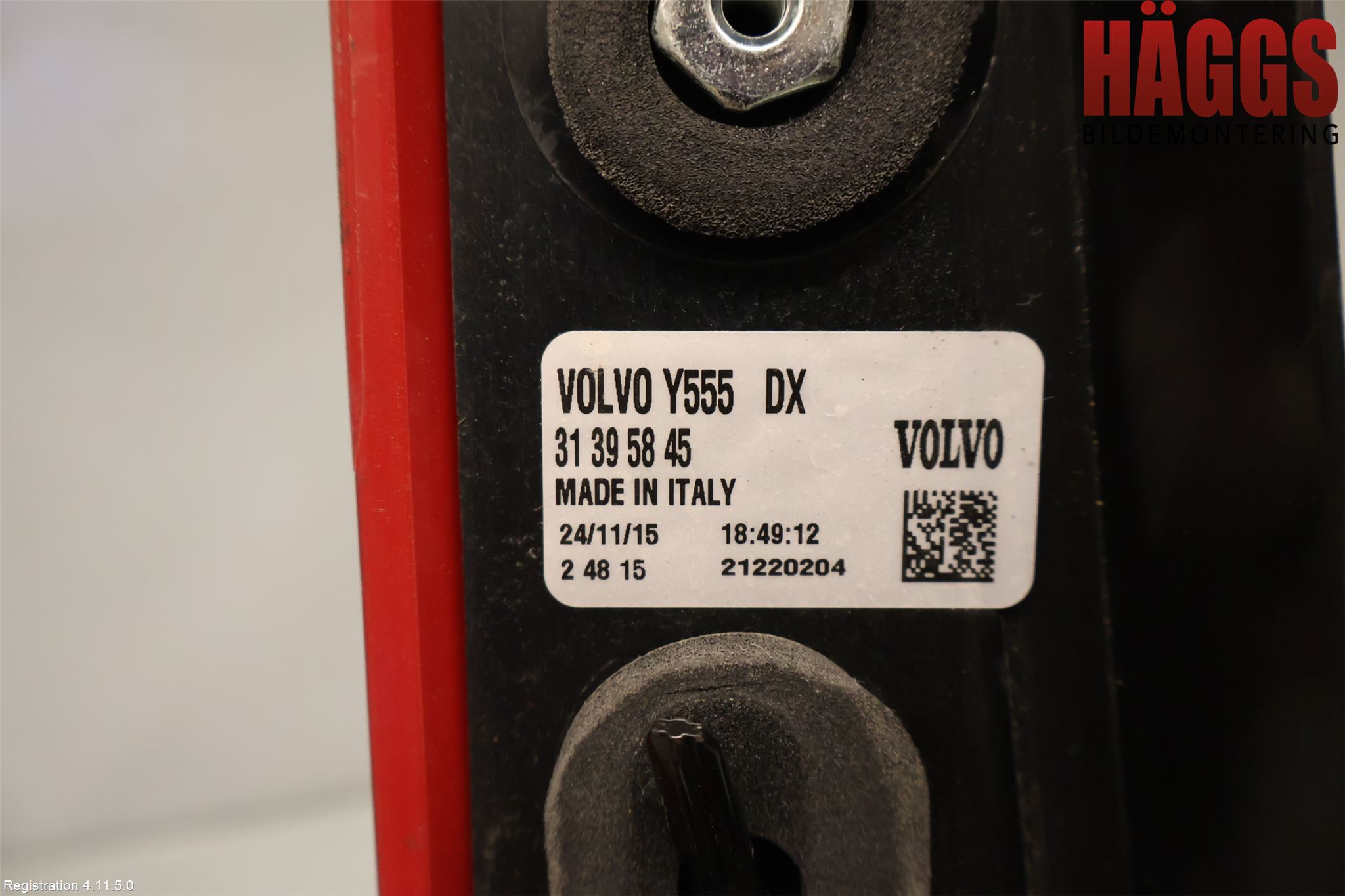 Volvo V40 12-19 Bakljus Höger