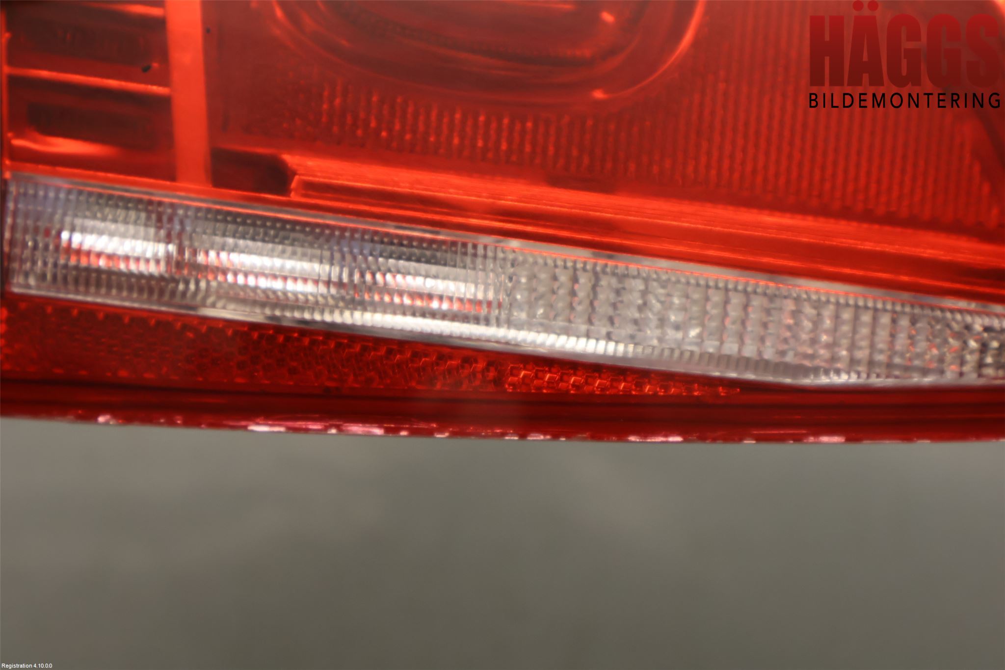 Volkswagen VW PASSAT 11-14 Bakljus Lucka Vä