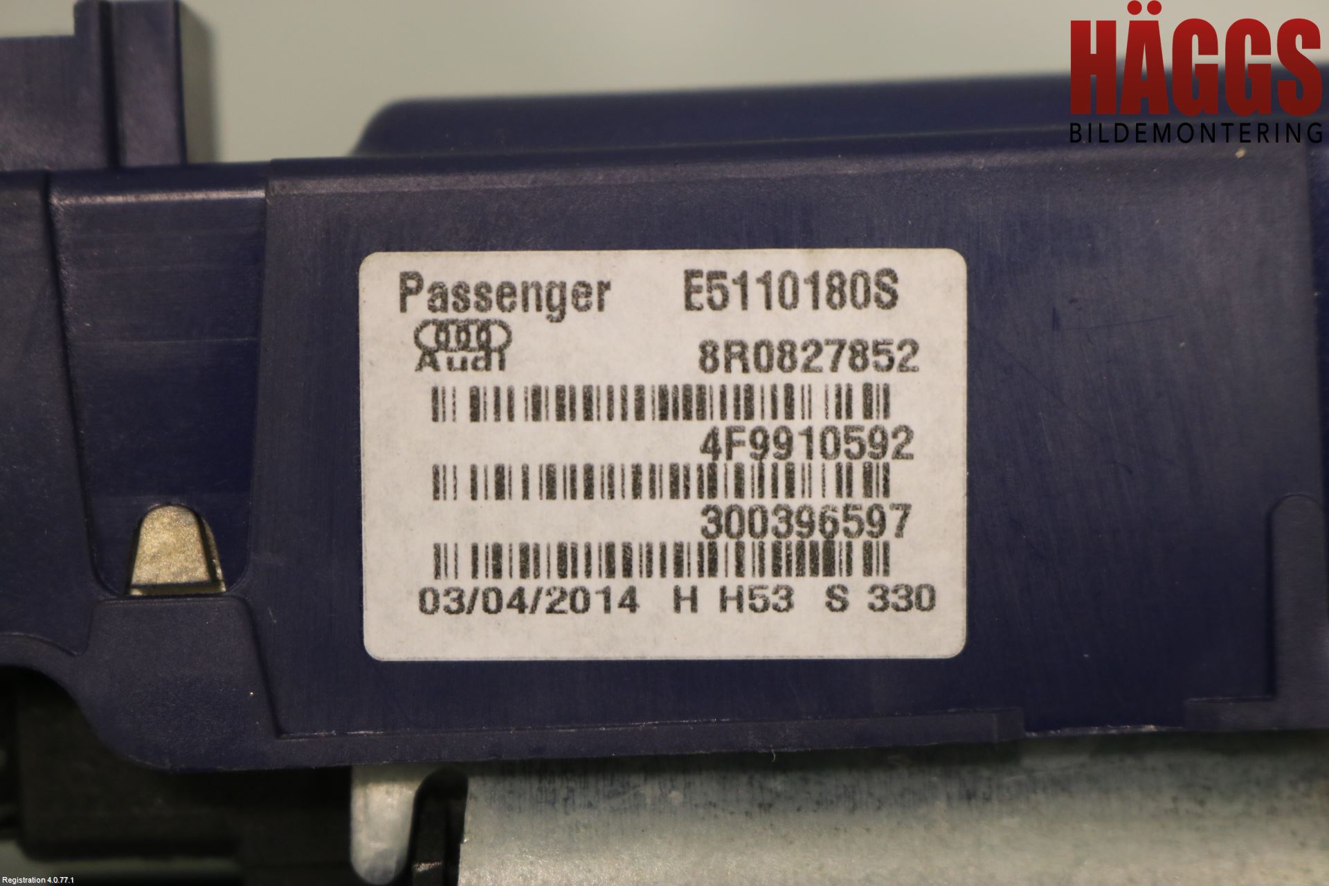 Audi Q5 09-16 Bakluckeöppnare Automatisk