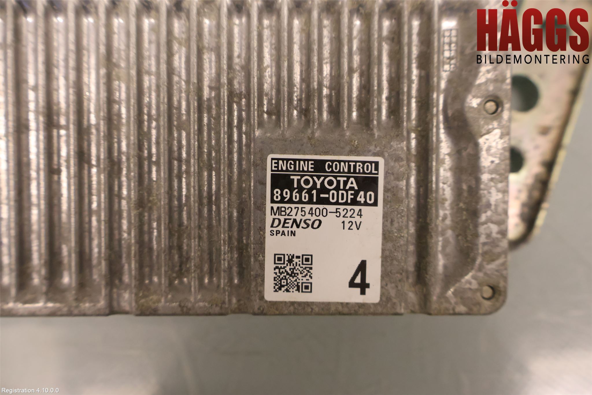 Toyota YARIS XP130 12-14 Styrenhet Insprut Bensin