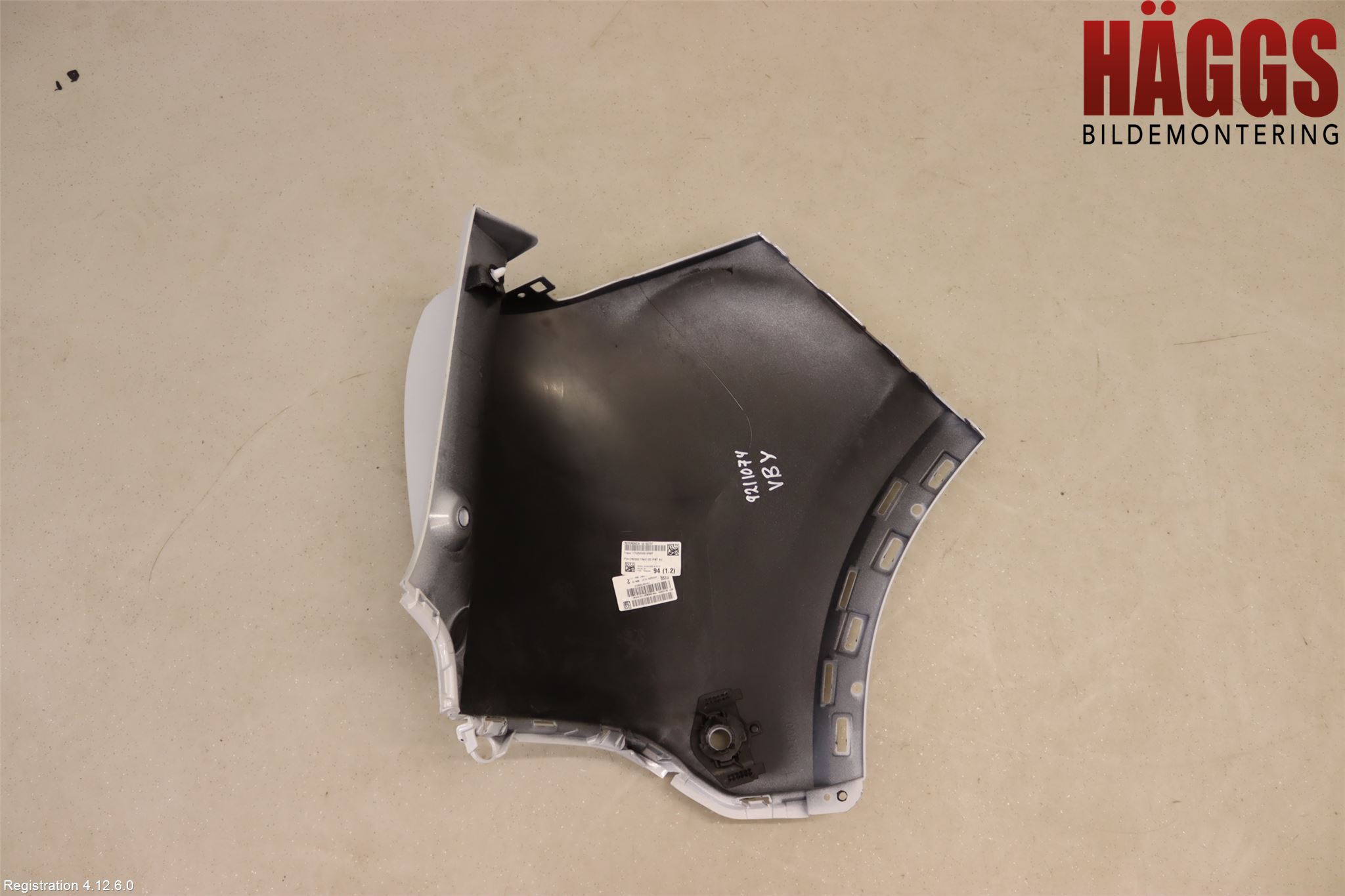 Peugeot 2008/E-2008 20- Stötfångardel Bak Vä