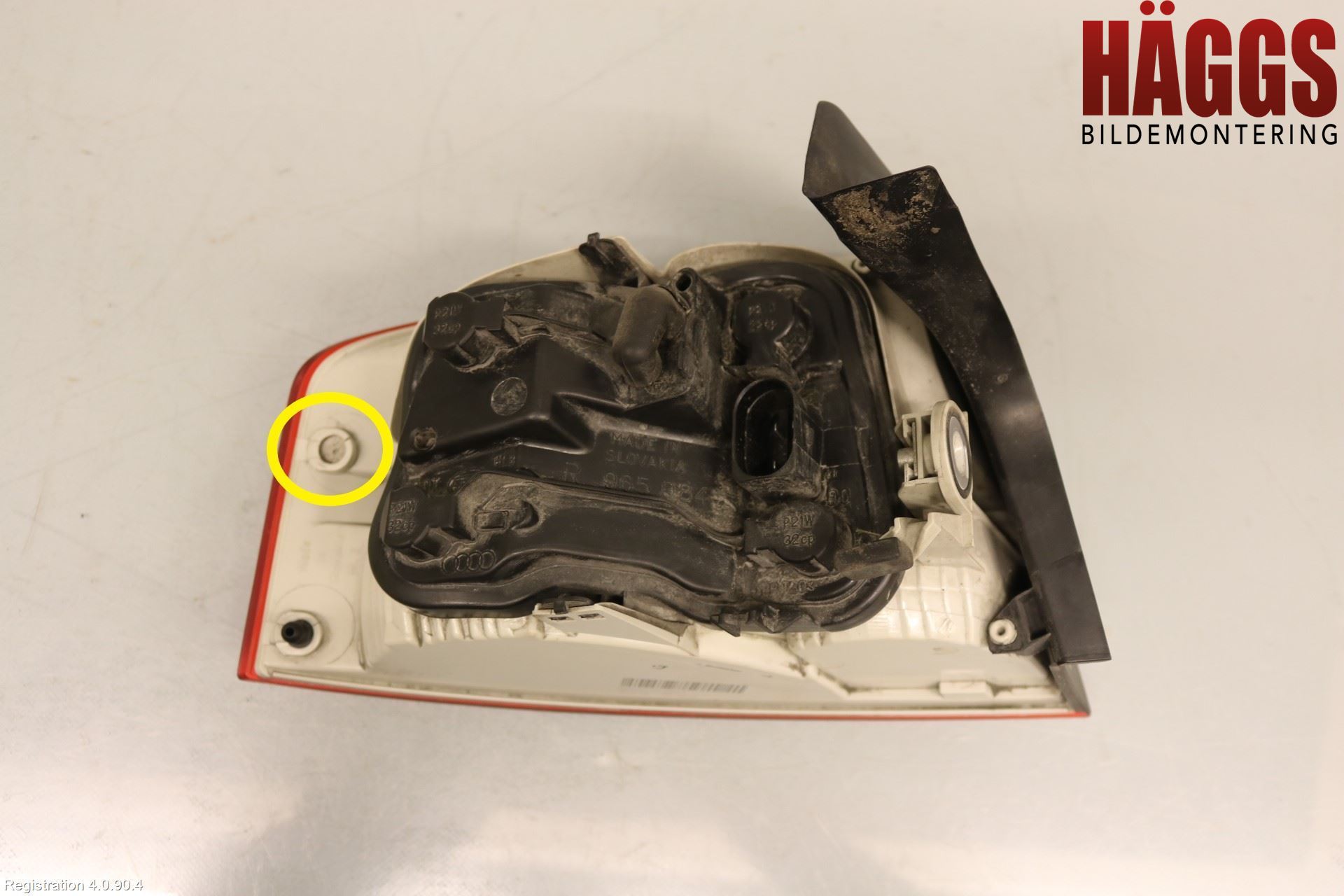 Audi A4/S4 05-07 Bakljus Höger