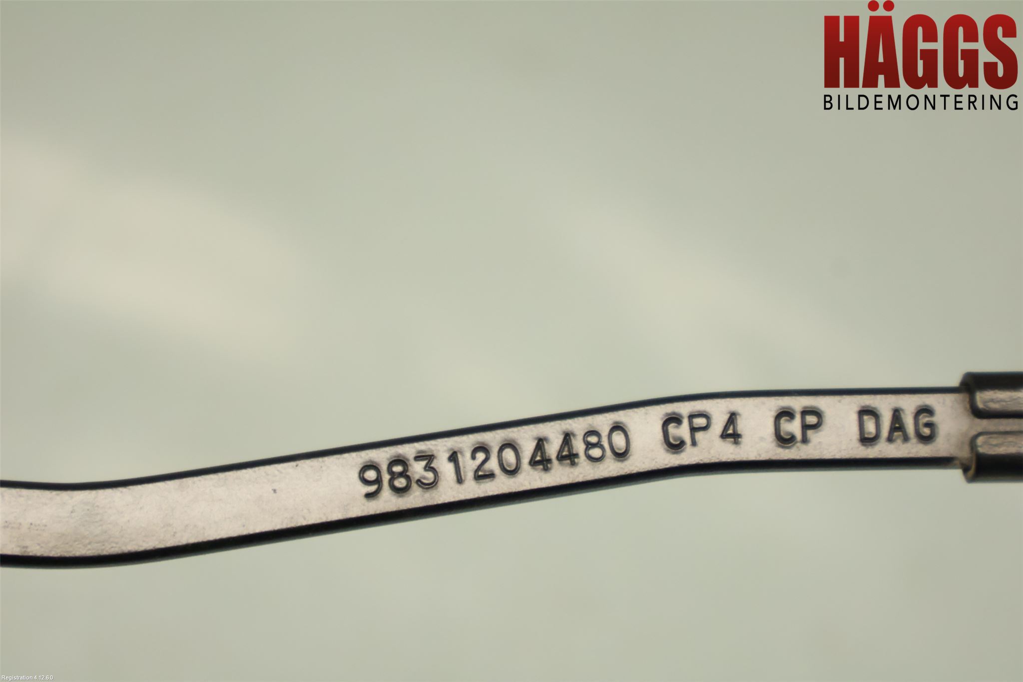 Citroen C4/E-C4 C4X/E-C4X III 21- Torkararm Armar Vindruta