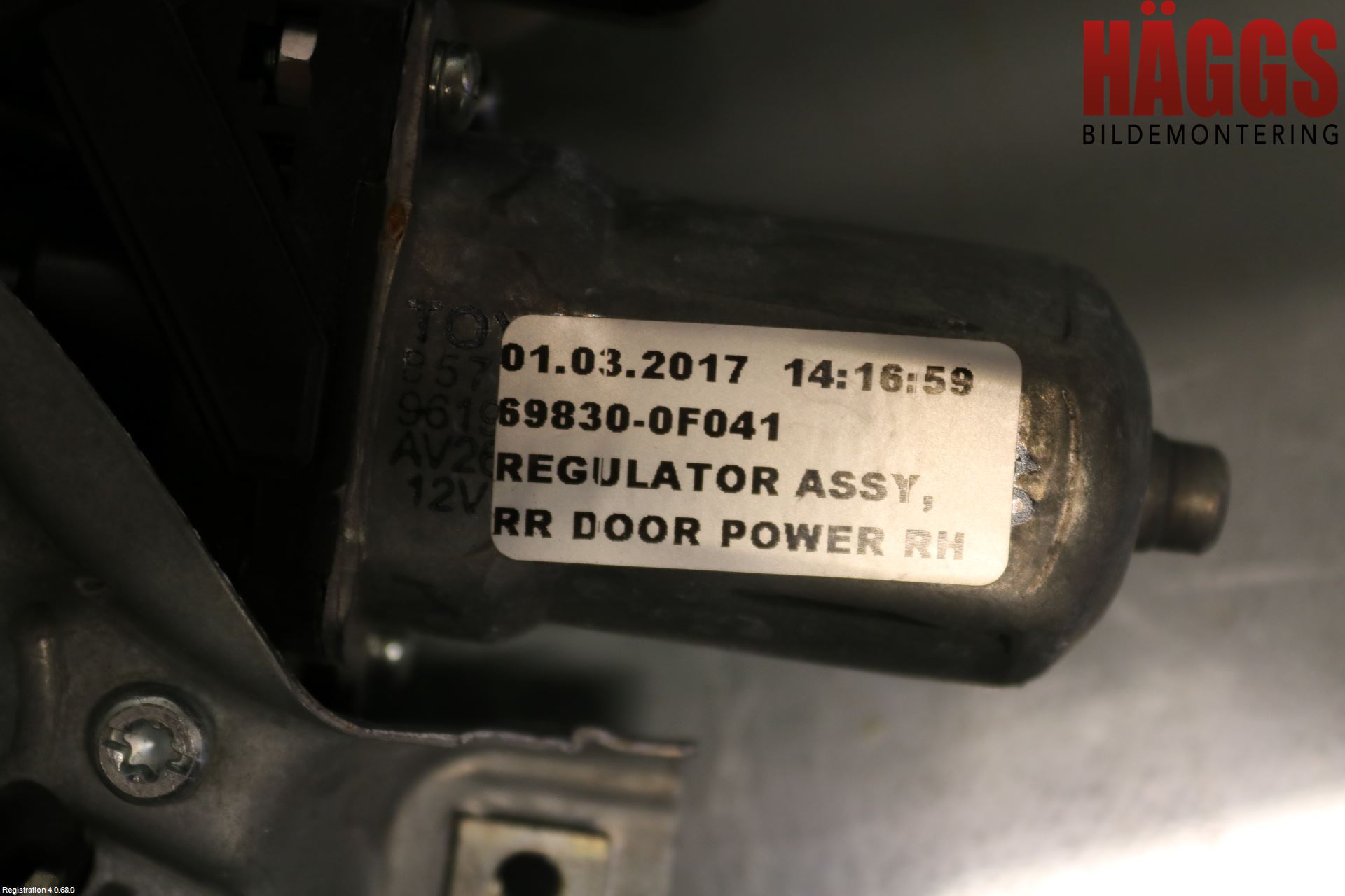 Toyota VERSO 09-18 Fönsterhiss El Kompl