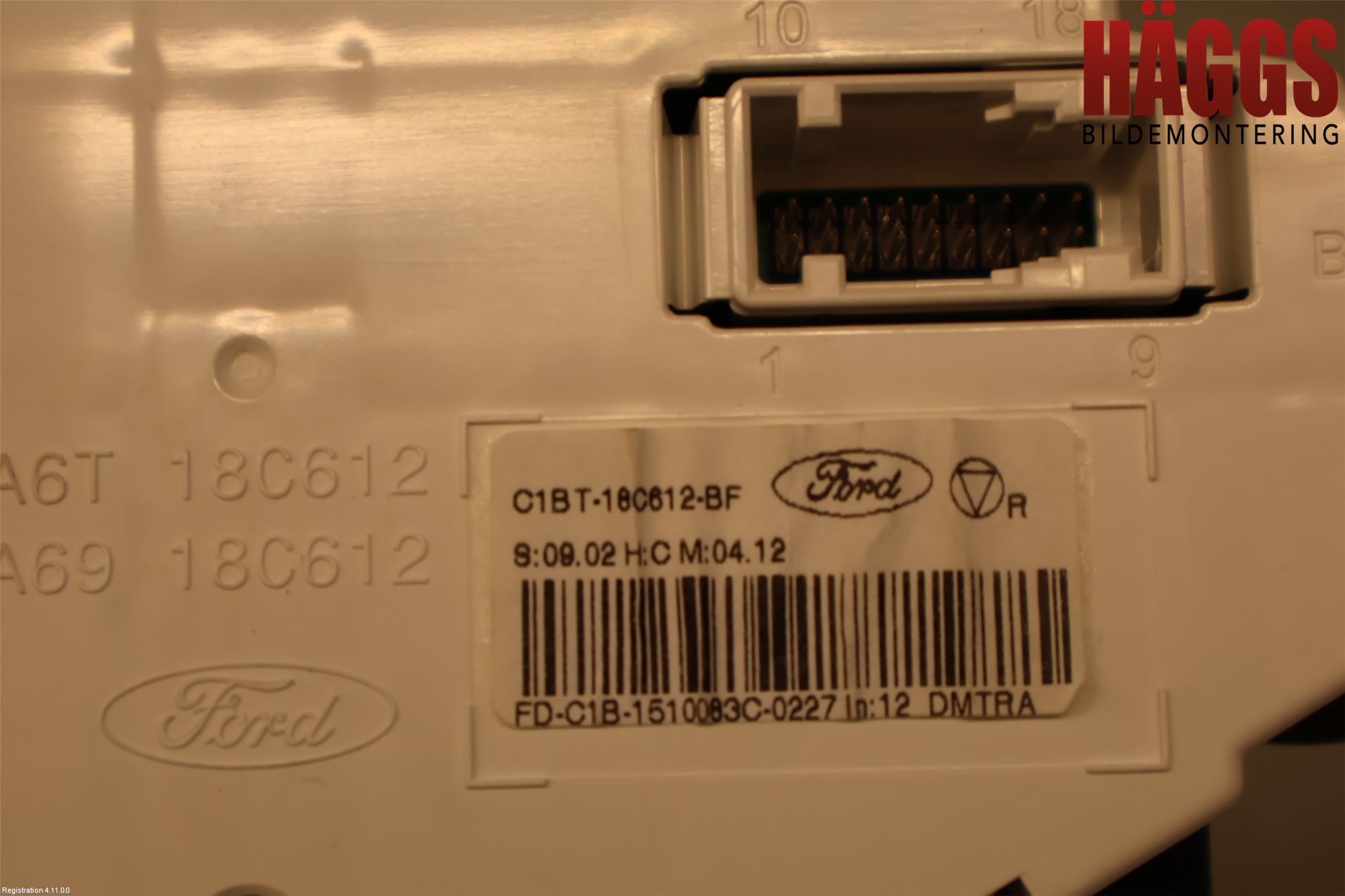 Ford FIESTA 13-17 Ac Styrenhet Ac Manöveren