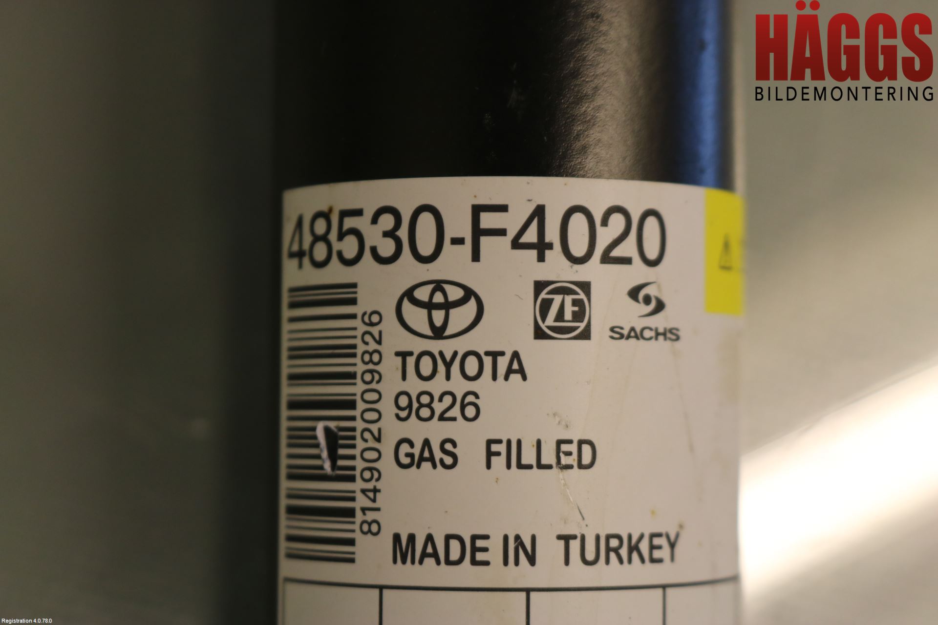 Toyota C-HR 16-23 Stötdämpare Bak