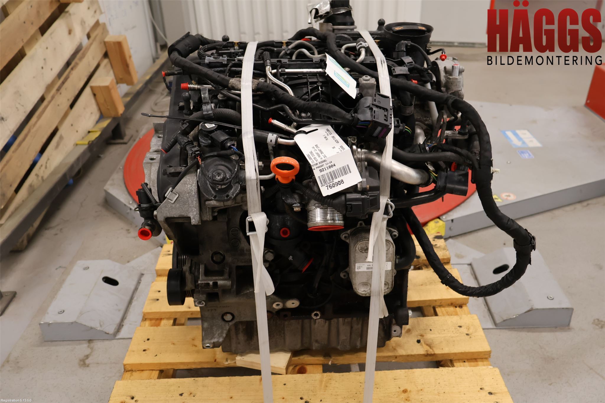 Volkswagen VW PASSAT 11-14 Motor Diesel