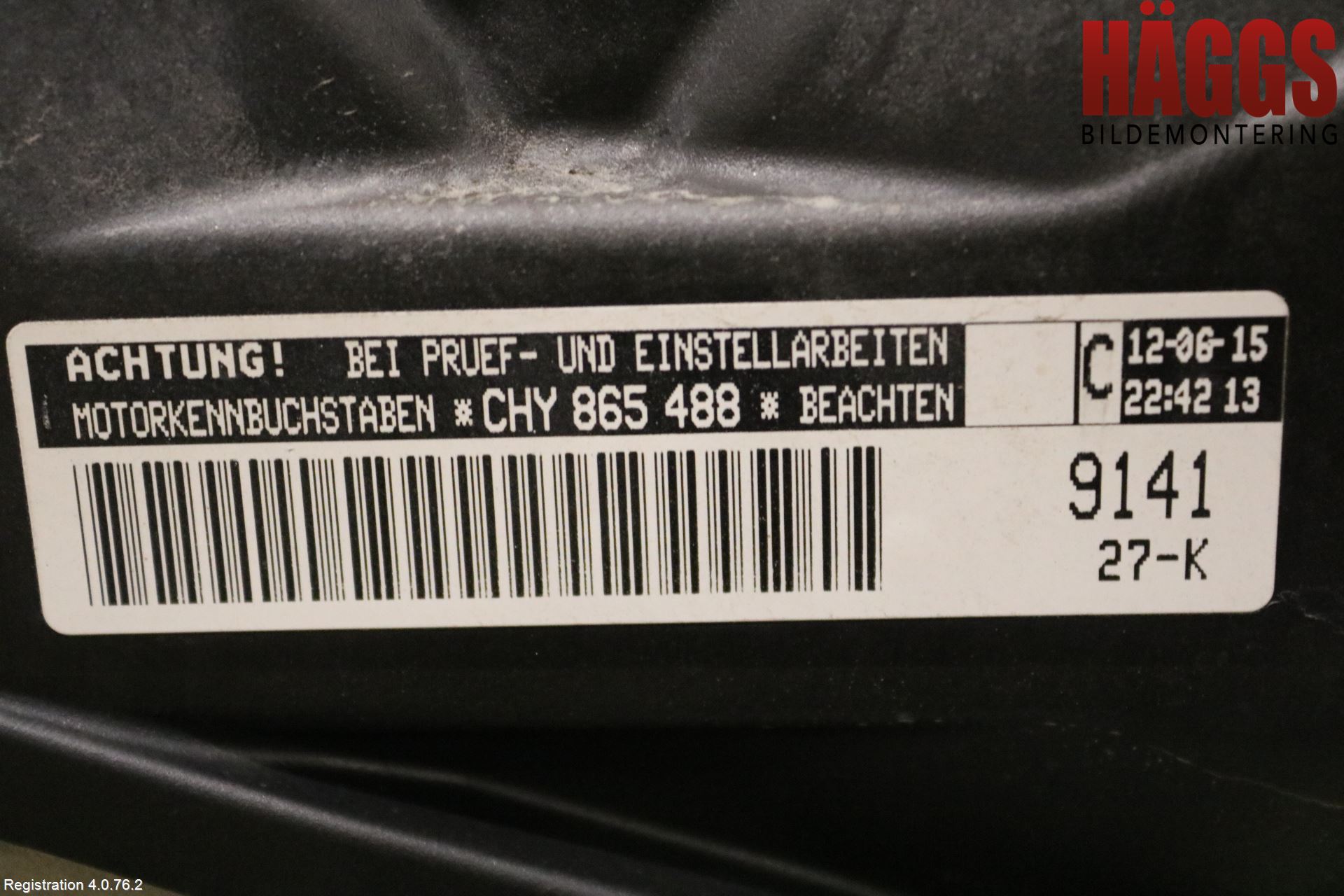 Volkswagen VW UP! / E-UP! Motor Bensin