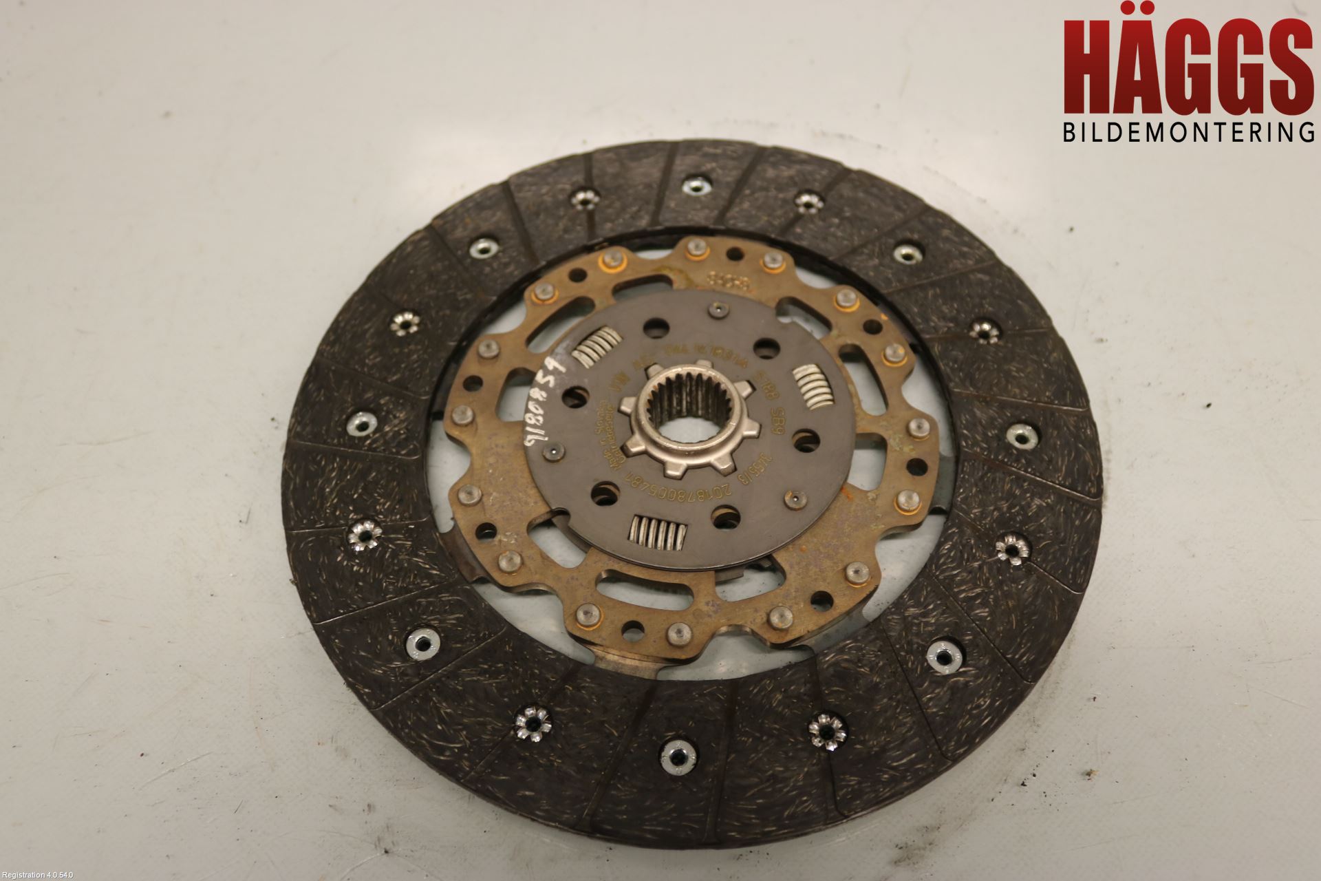 Volkswagen VW GOLF / E-GOLF VII 13-20 Koppling-Lamell