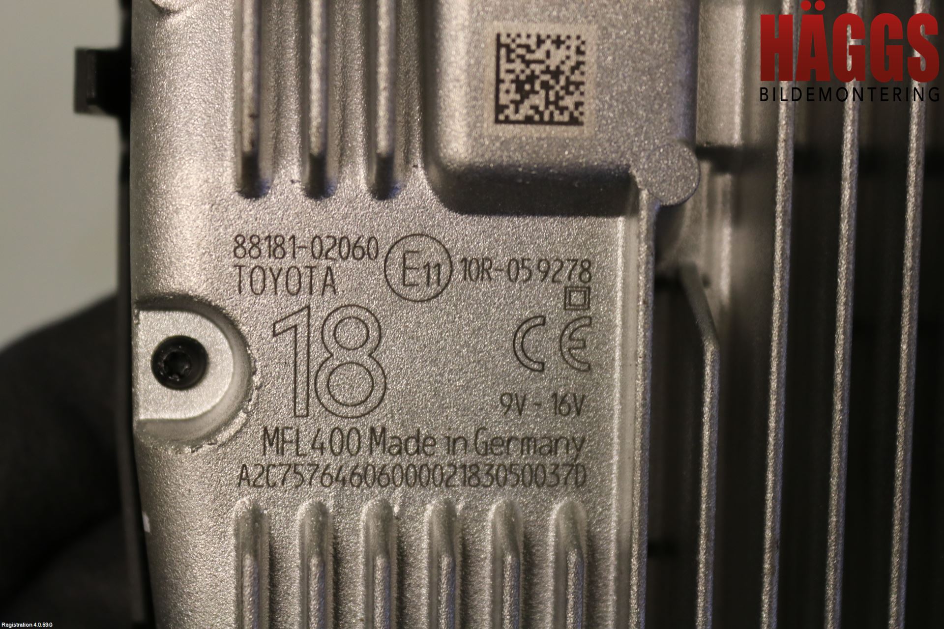 Toyota AURIS 13-19 Sensor Aktivt Kollisionsskydd