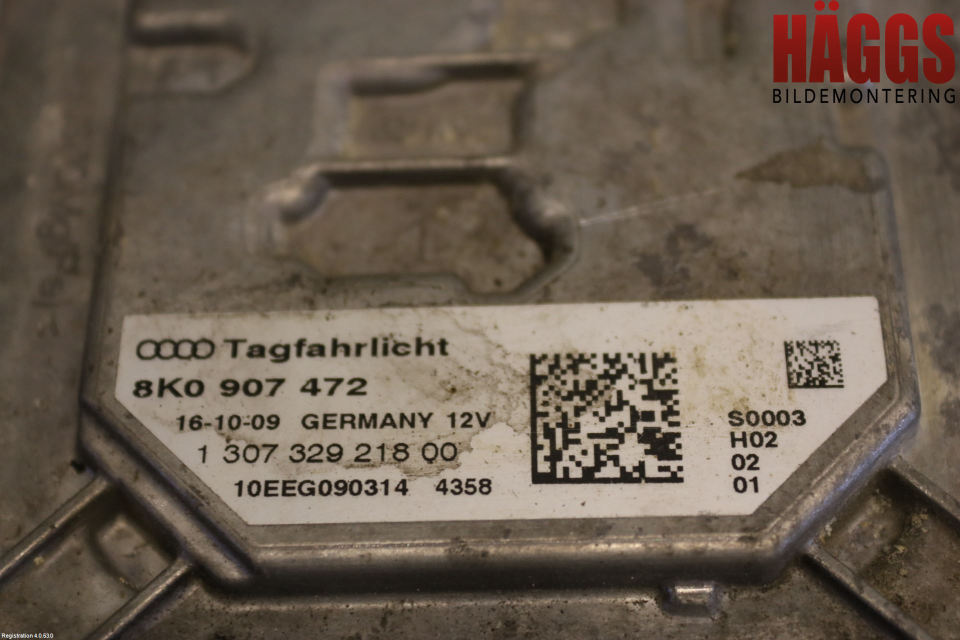 Audi A4/S4 08-11 Styrenhet Strålkastare