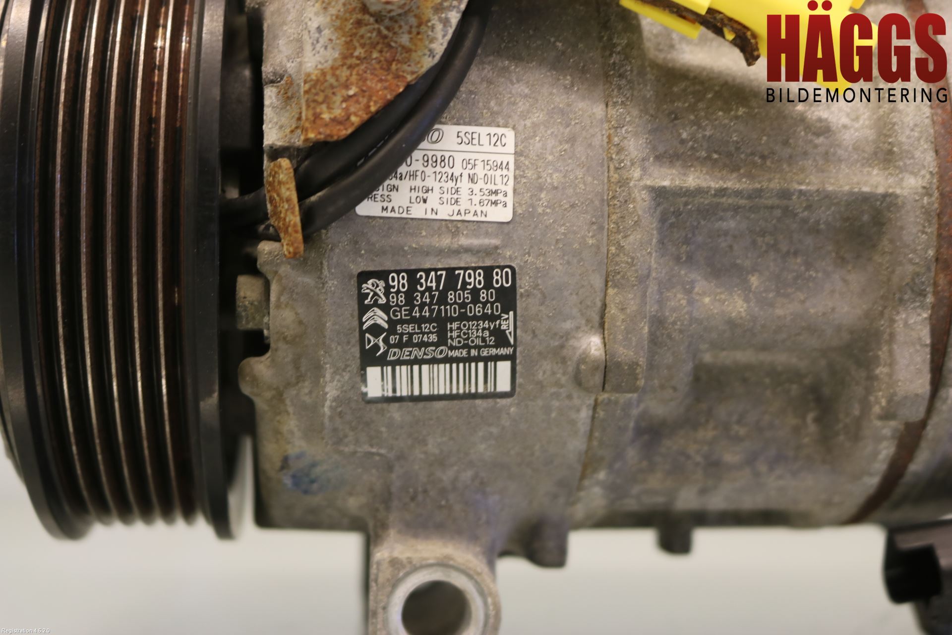 Peugeot 2008/E-2008 20- Ac Kompressor