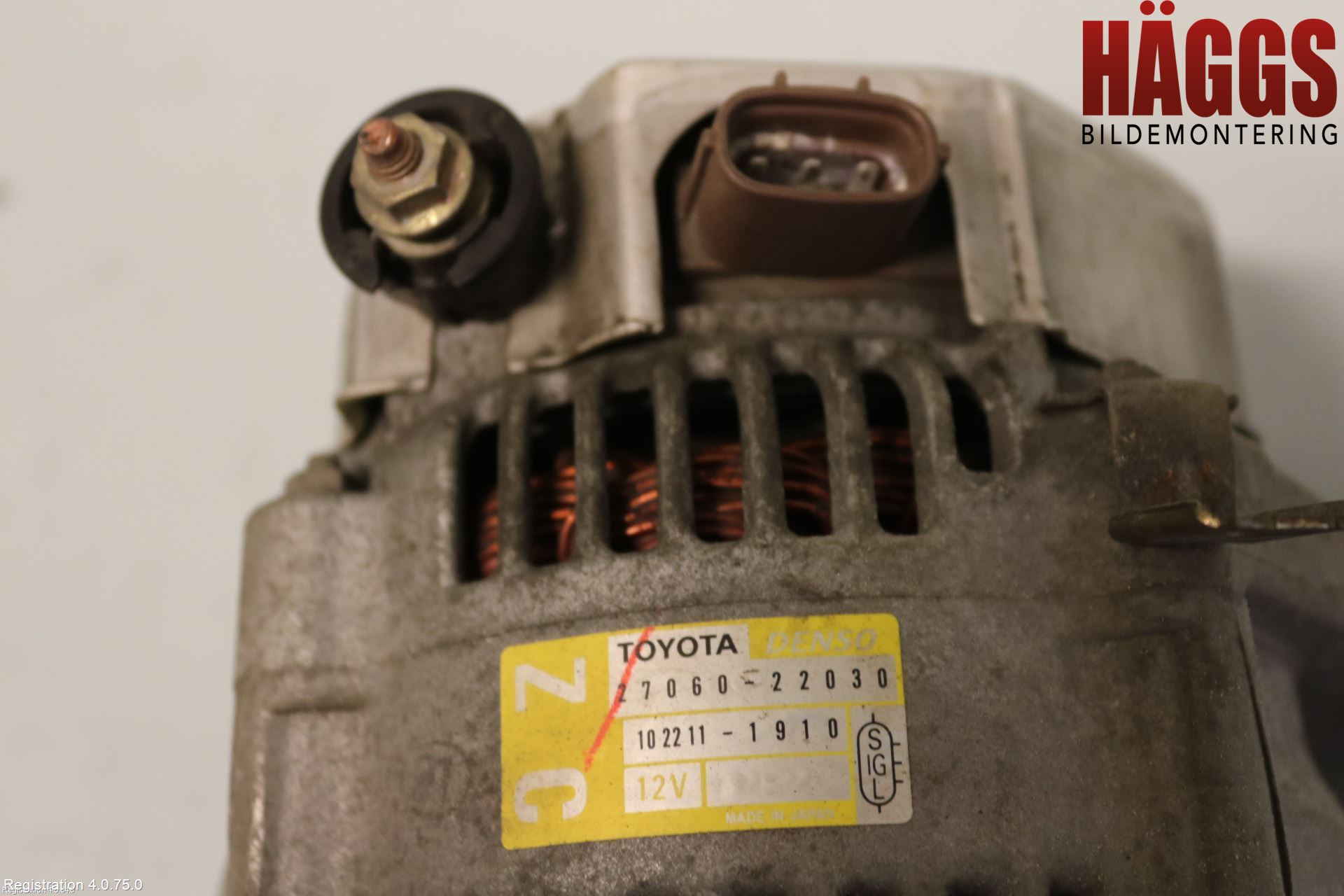 Toyota COROLLA 02-07 Generator