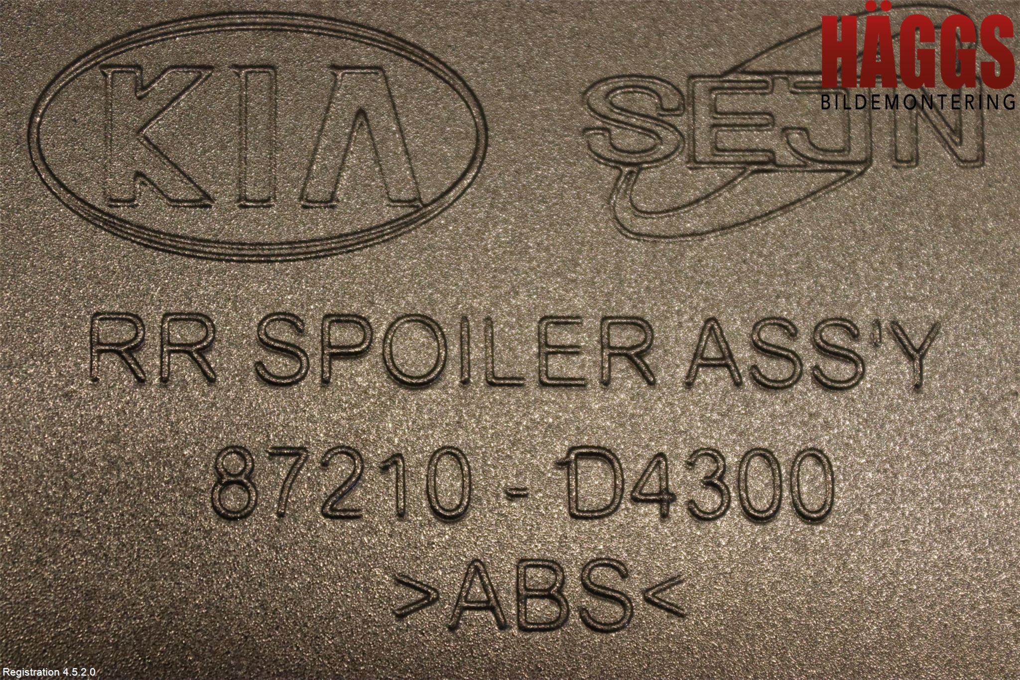 Kia OPTIMA 16-20 Spoiler Baklucka