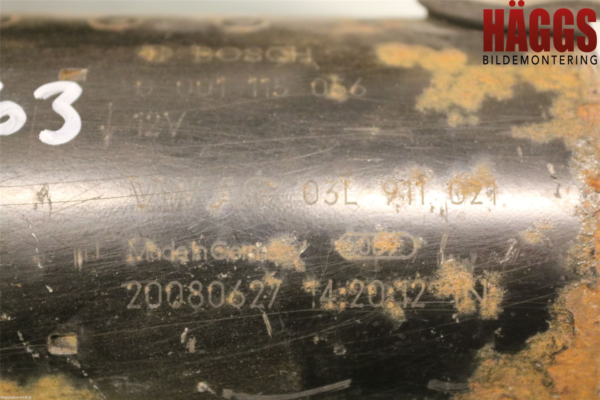 Audi A4/S4 08-11 Startmotor Diesel