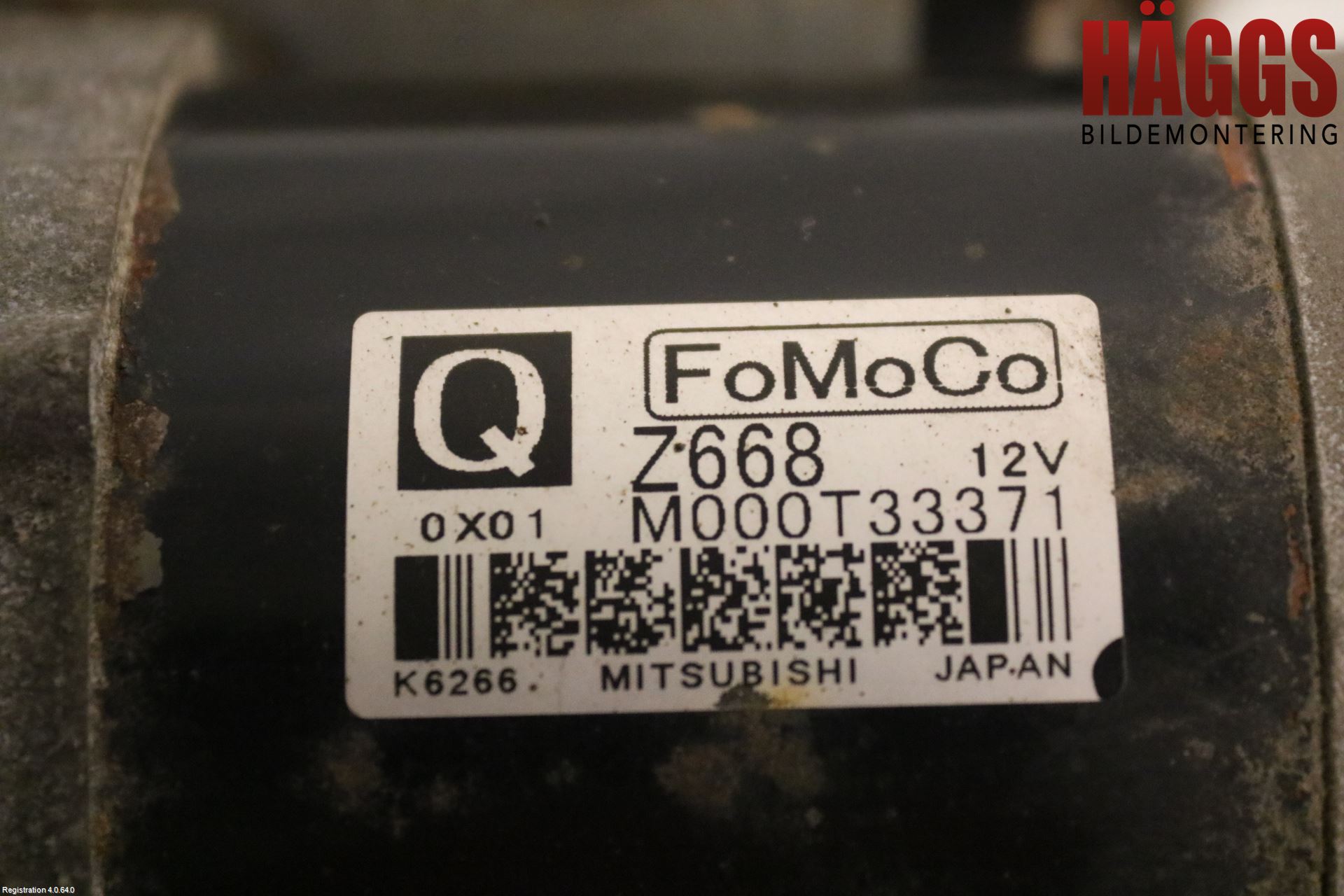 Mazda 3 II 09-13 Startmotor Diesel