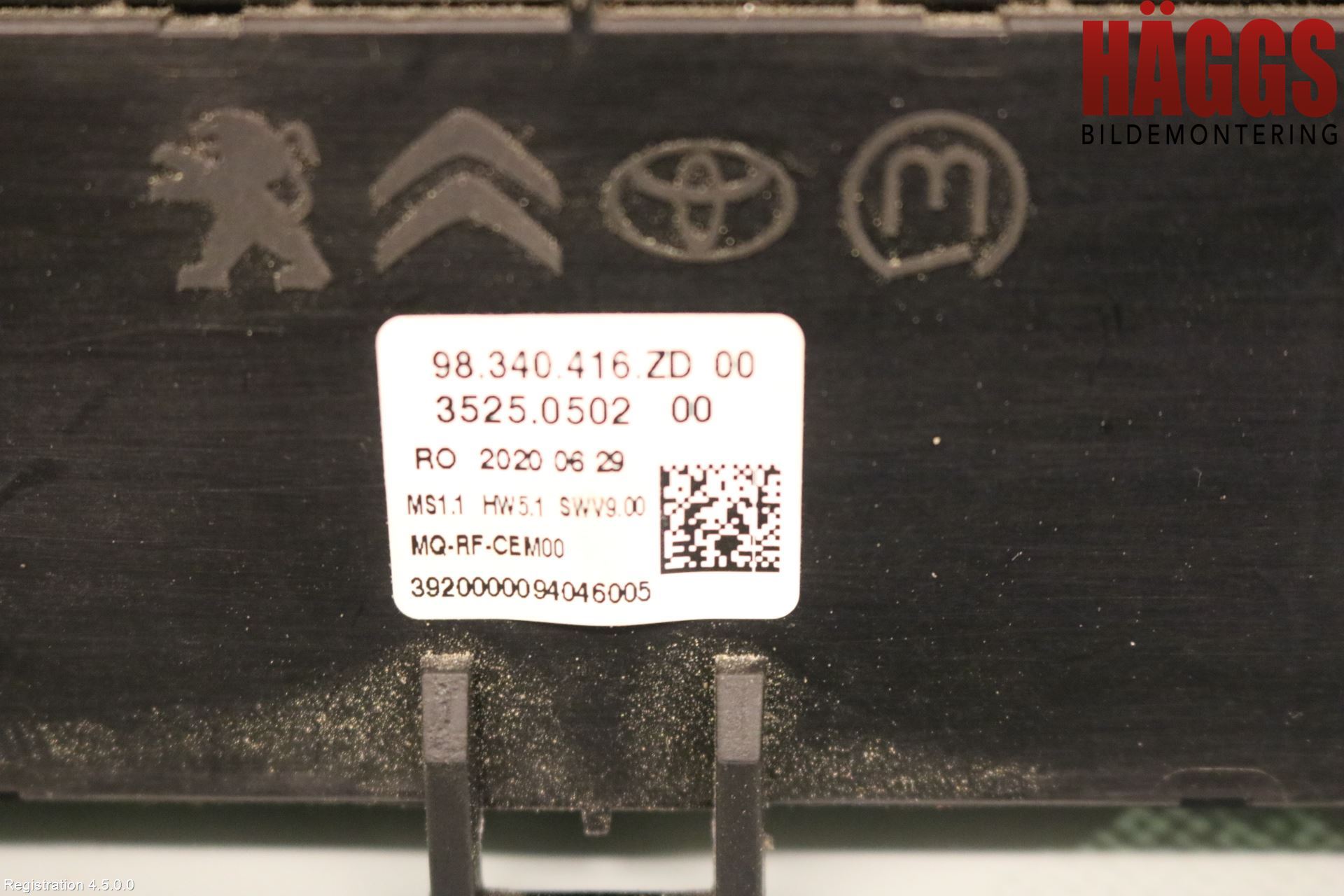 Peugeot EXPERT/E-EXPERT 17- Ac Styrenhet Ac Manöveren