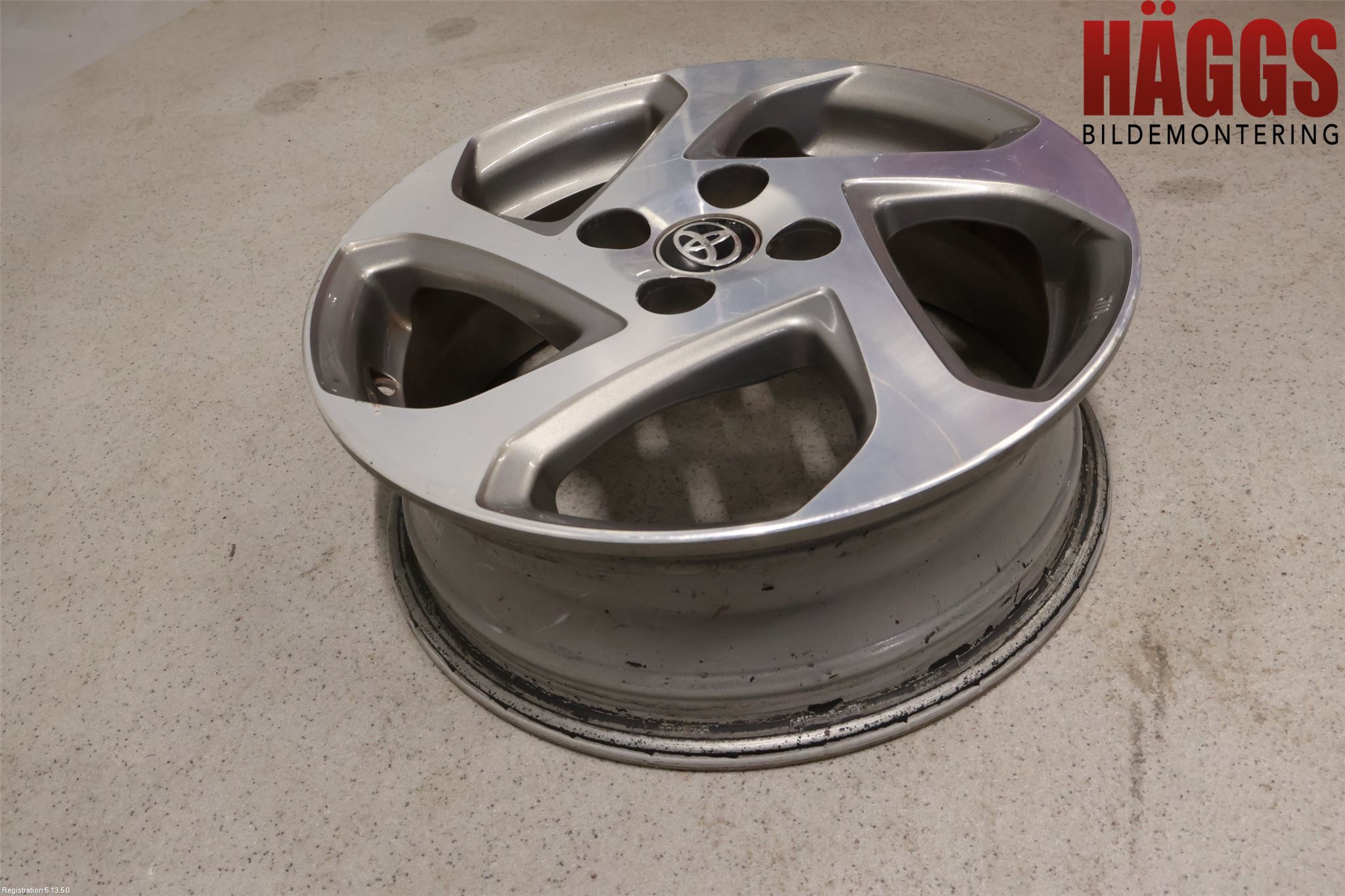 Toyota YARIS XP130 15-20 Fälg Aluminium