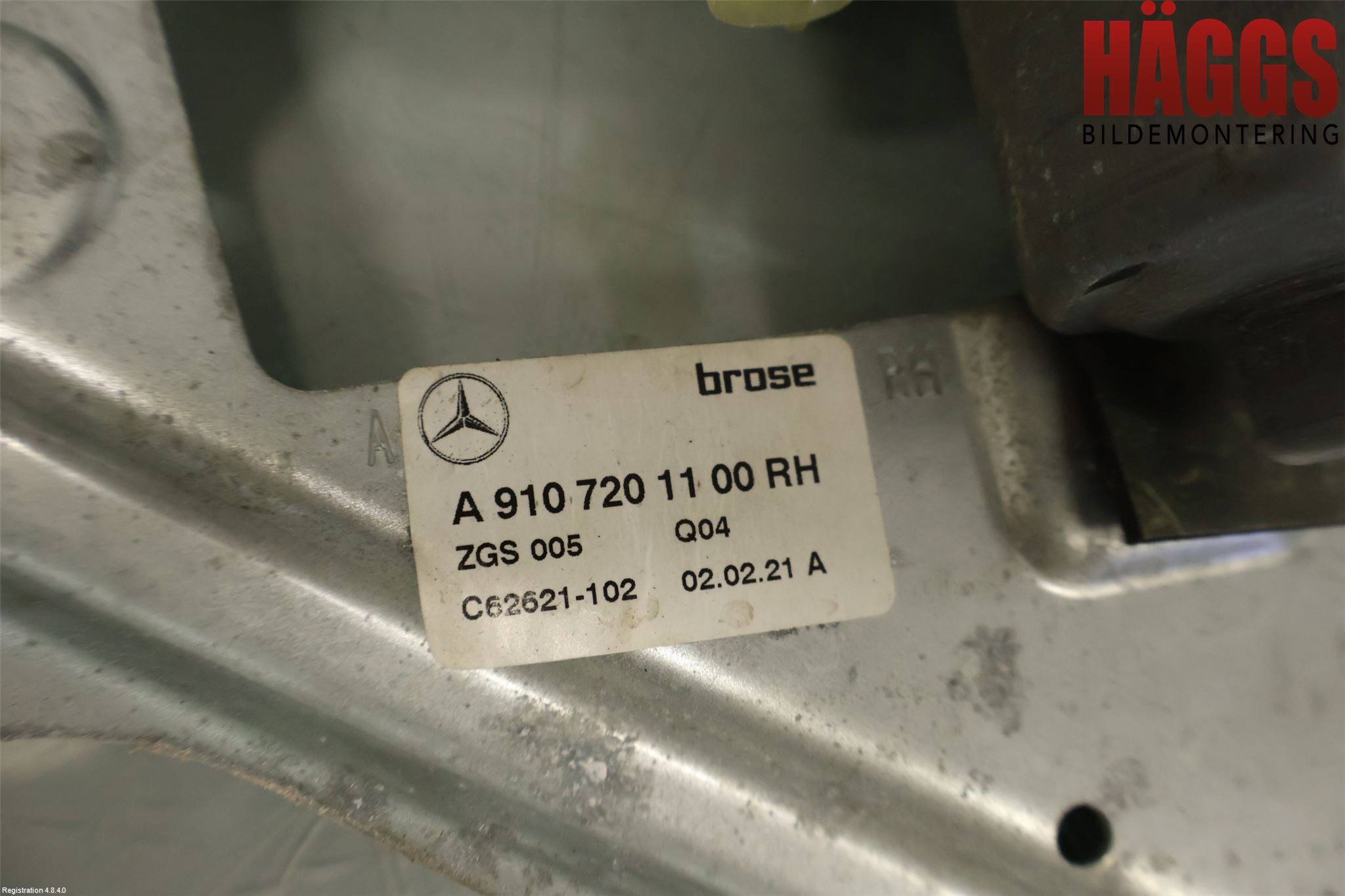 Mercedes-Benz MB SPRINTER (W907/W910) 19- Fönsterhiss El Kompl