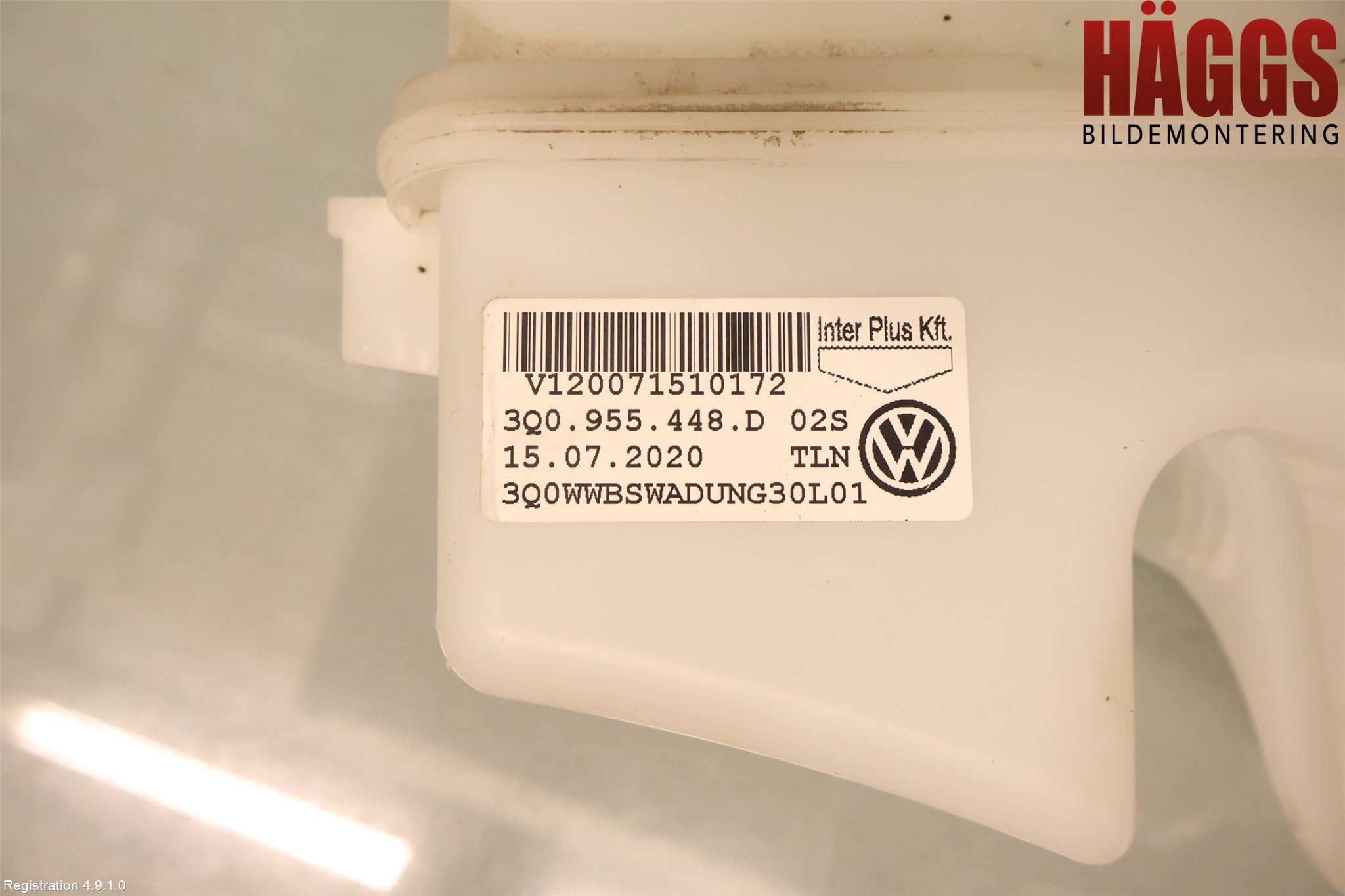 Volkswagen VW PASSAT 20-24 Spolartank Vindruta