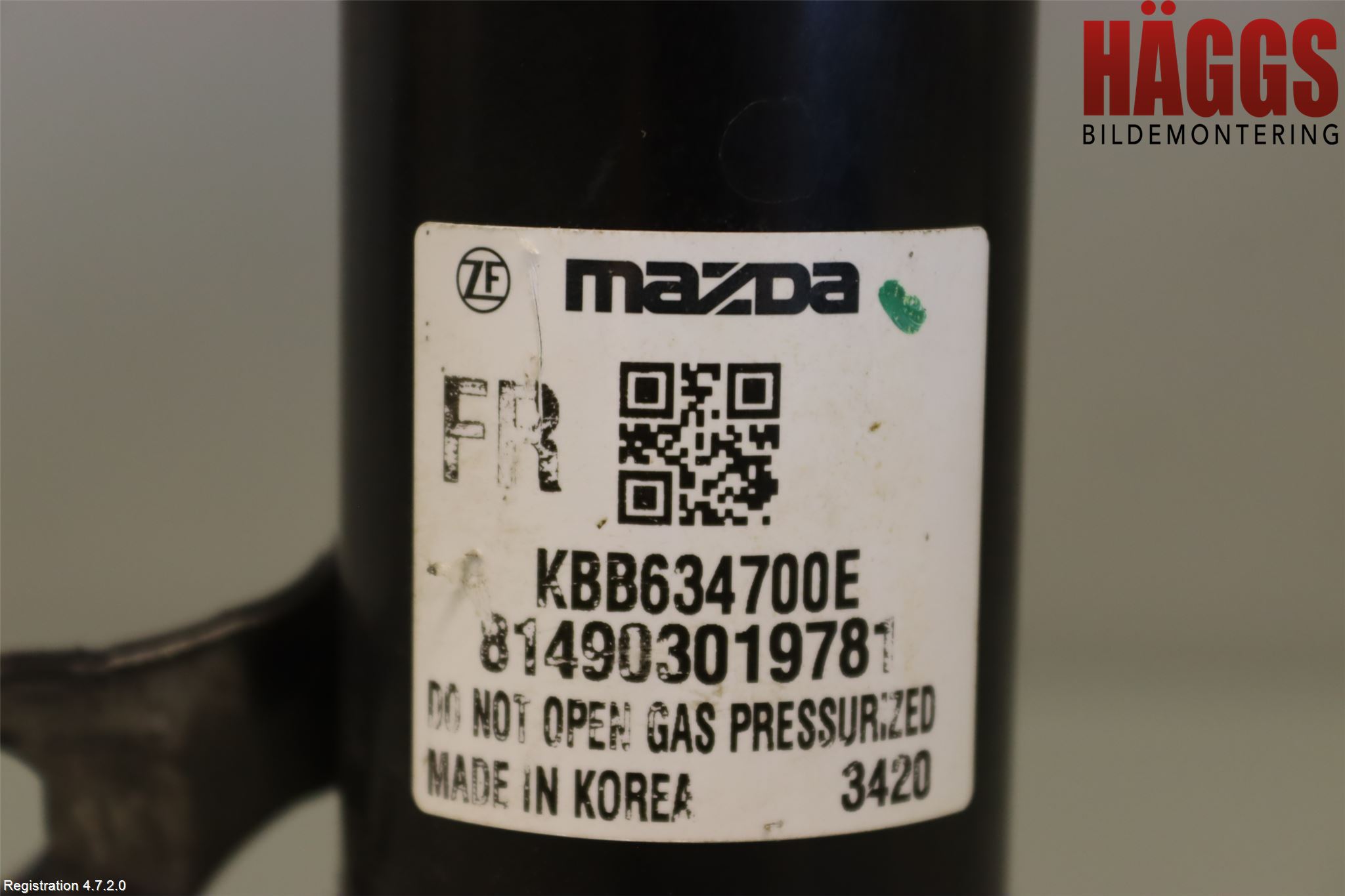 Mazda CX-60 22- Fjäderben Fram Höger