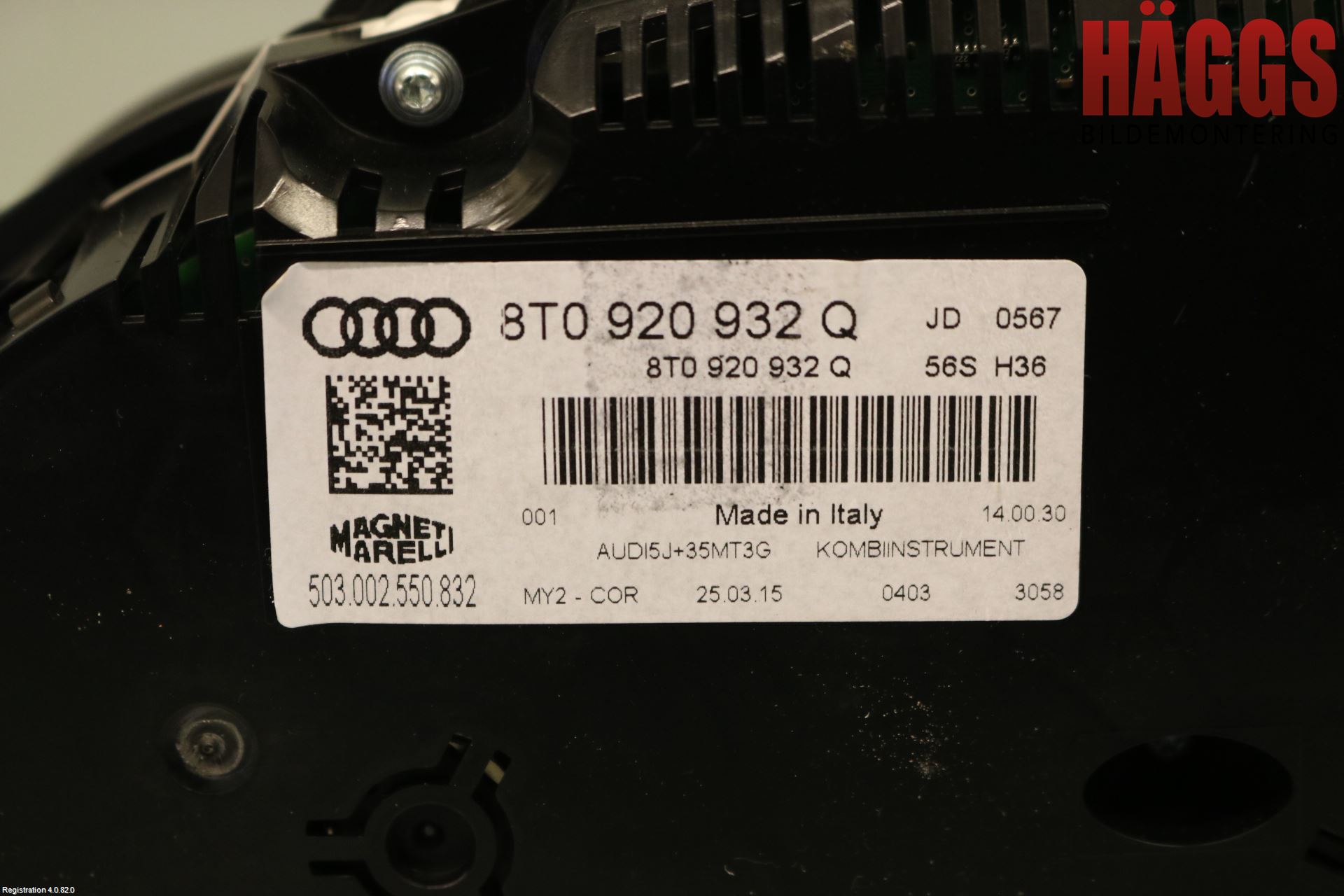 Audi A5 07-16 Instrument Komb