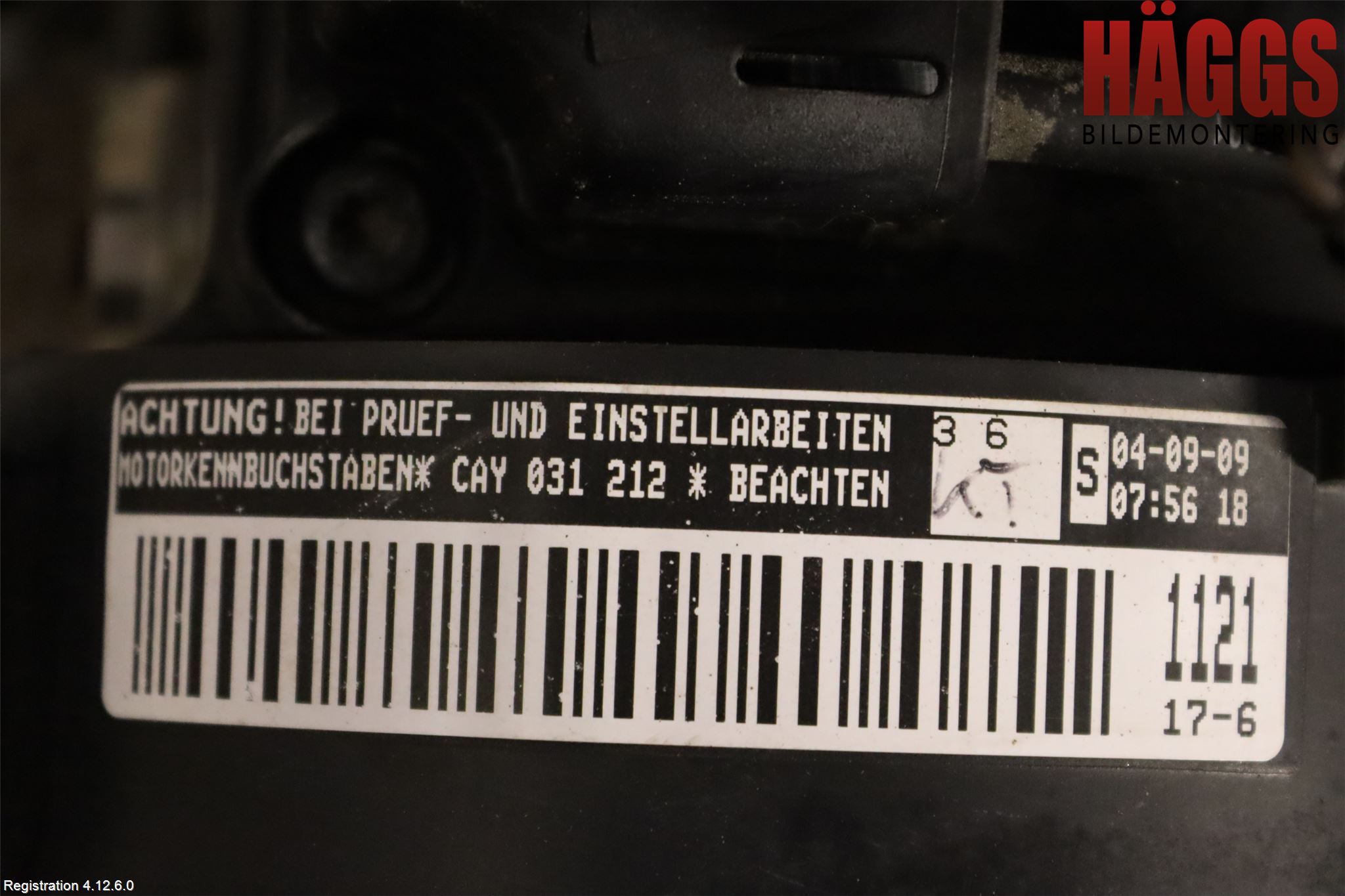 Volkswagen VW POLO 10-17 Motor Diesel