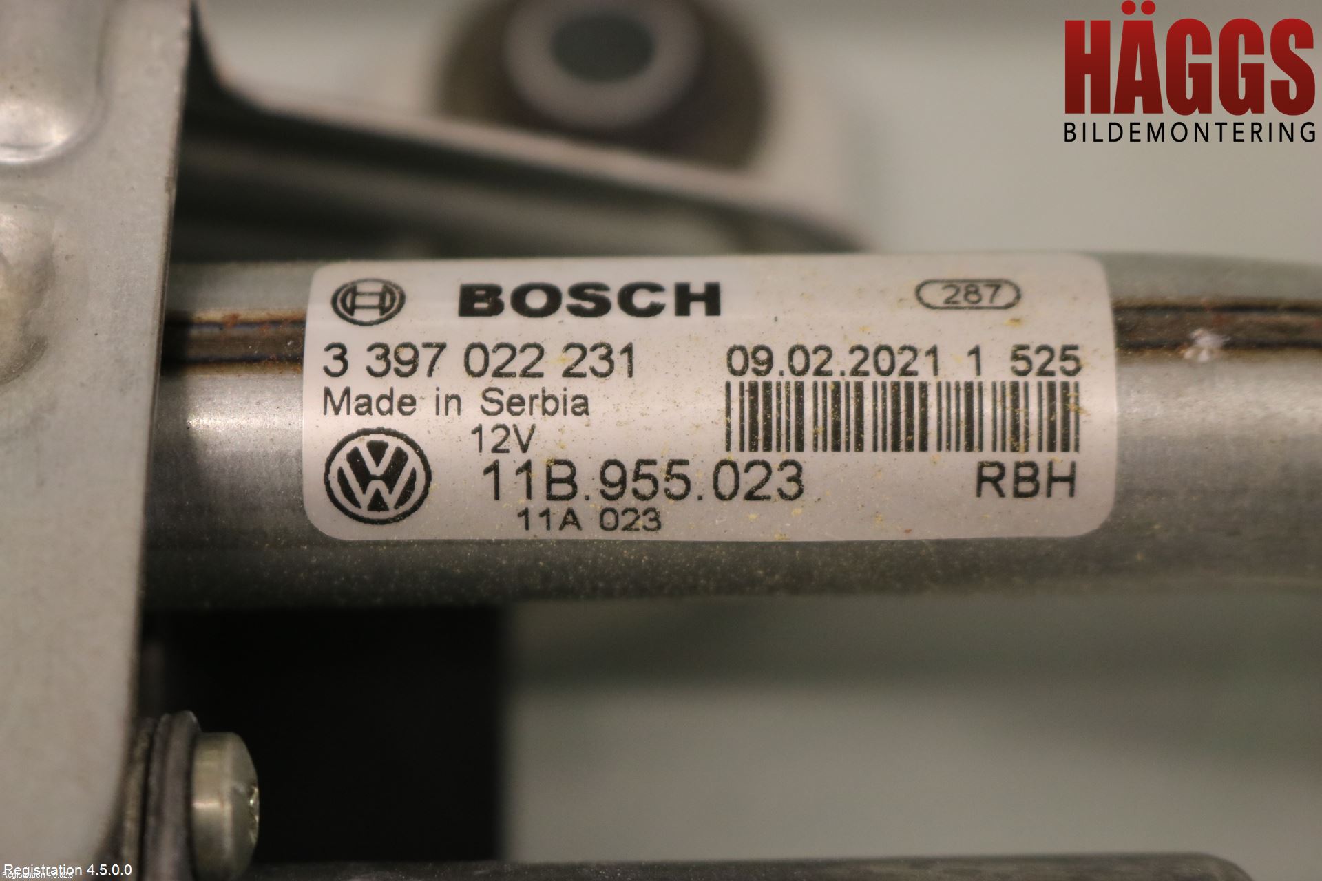Volkswagen VW ID.4 21- Torkarmotor Vindruta