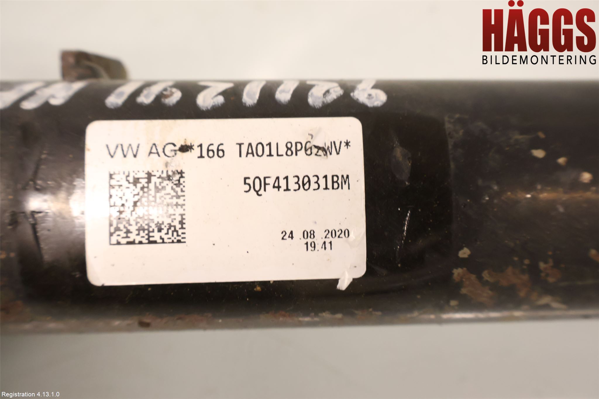 Volkswagen VW TIGUAN 16-24 Fjäderben Fram Höger