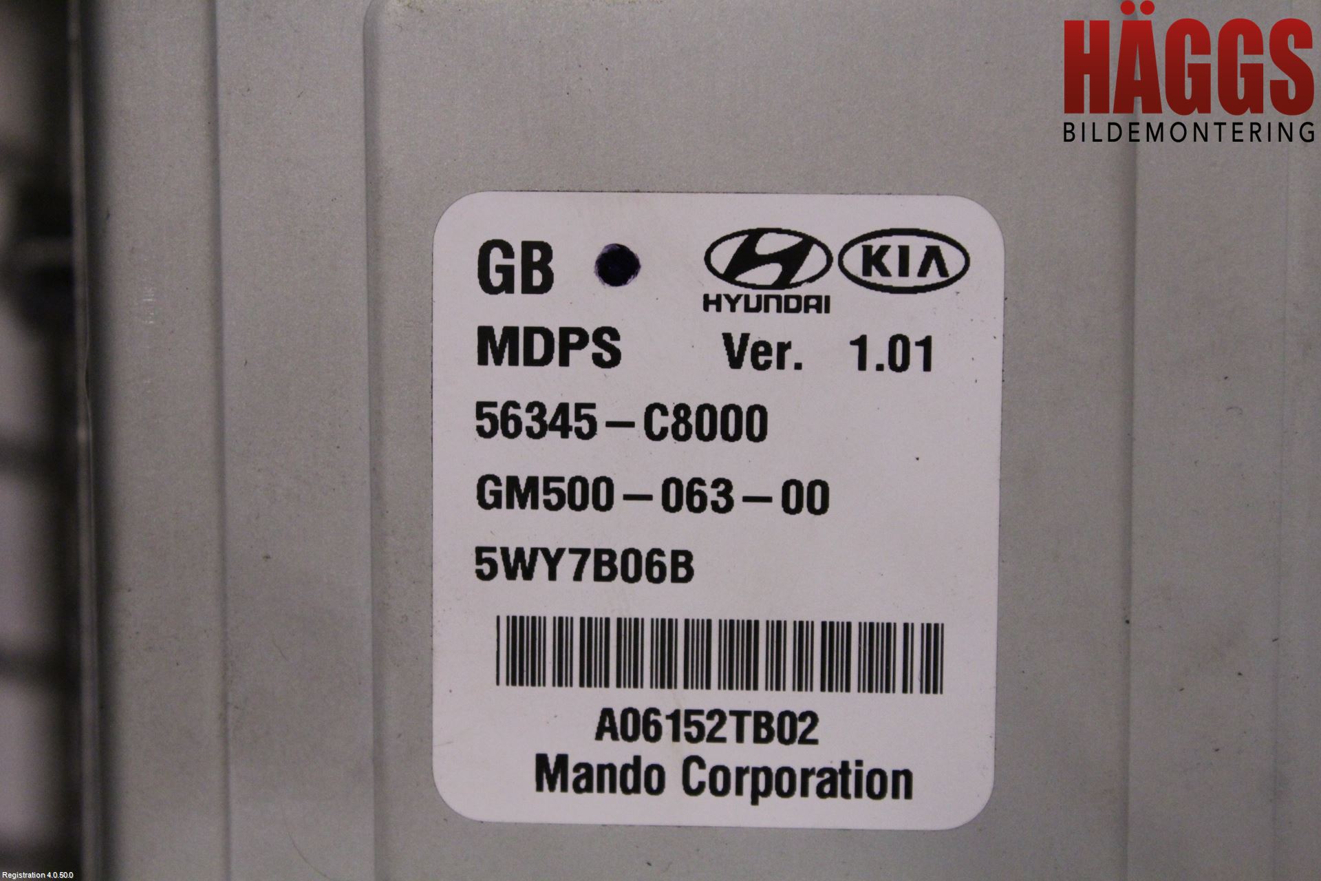 Hyundai i20 GB 15-20 Rattaxelagg Med Inb Servo